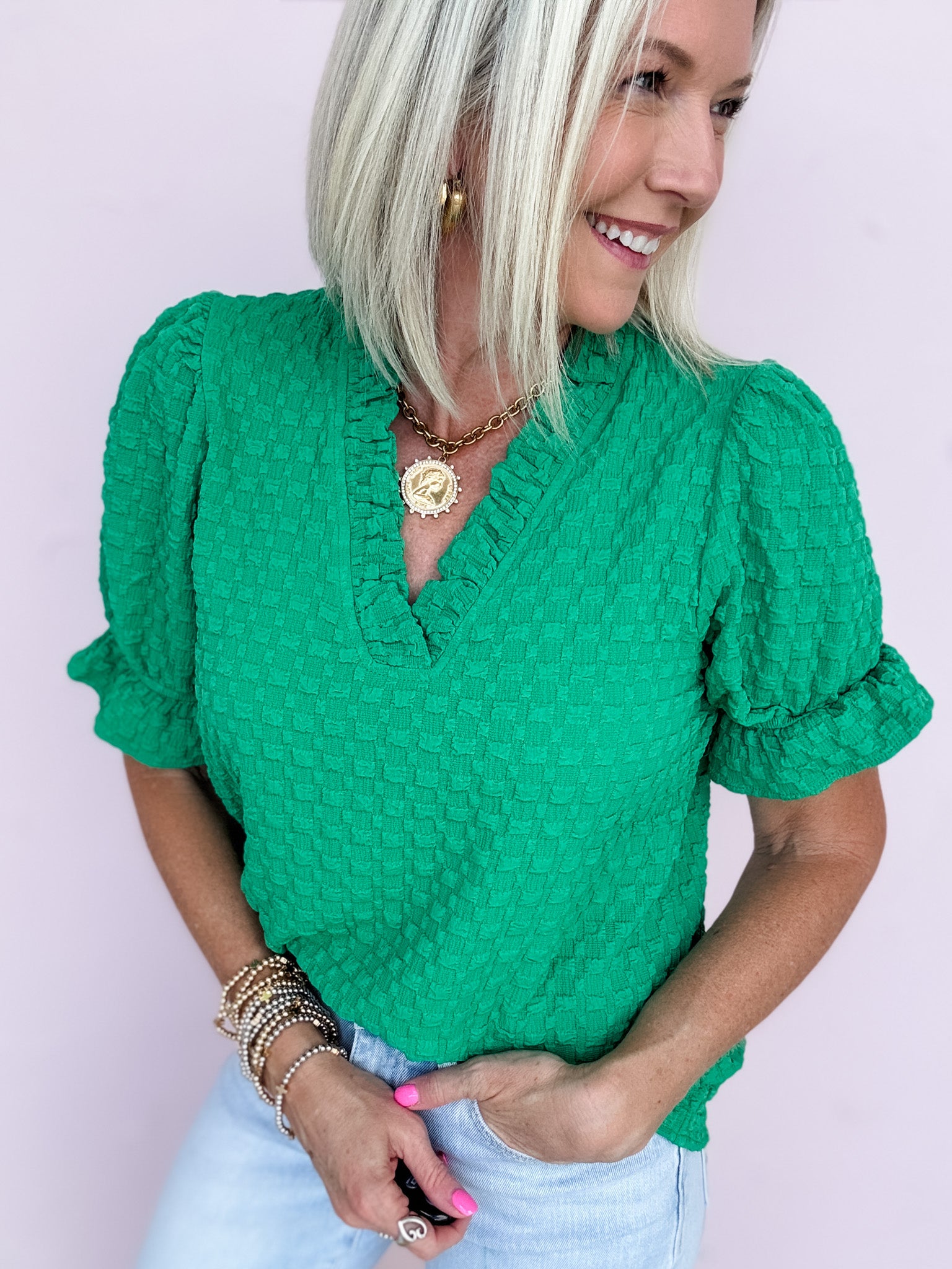 Textured Grace Top