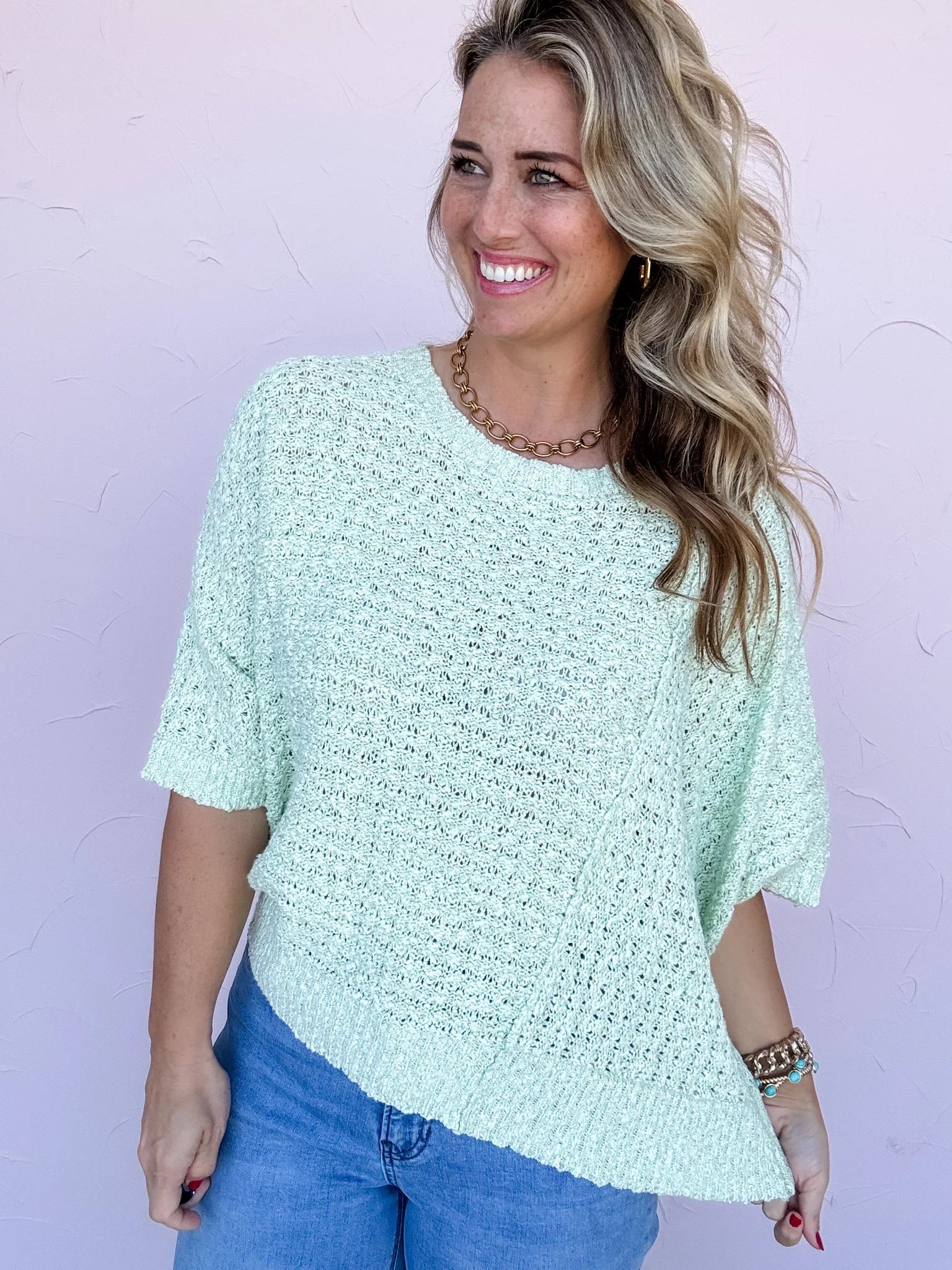 Holland Texture Top- 30% OFF