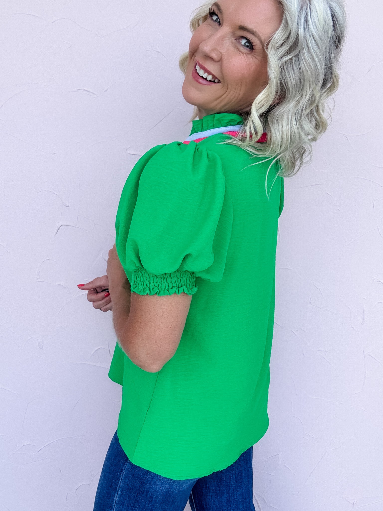 Vivid Trim Top