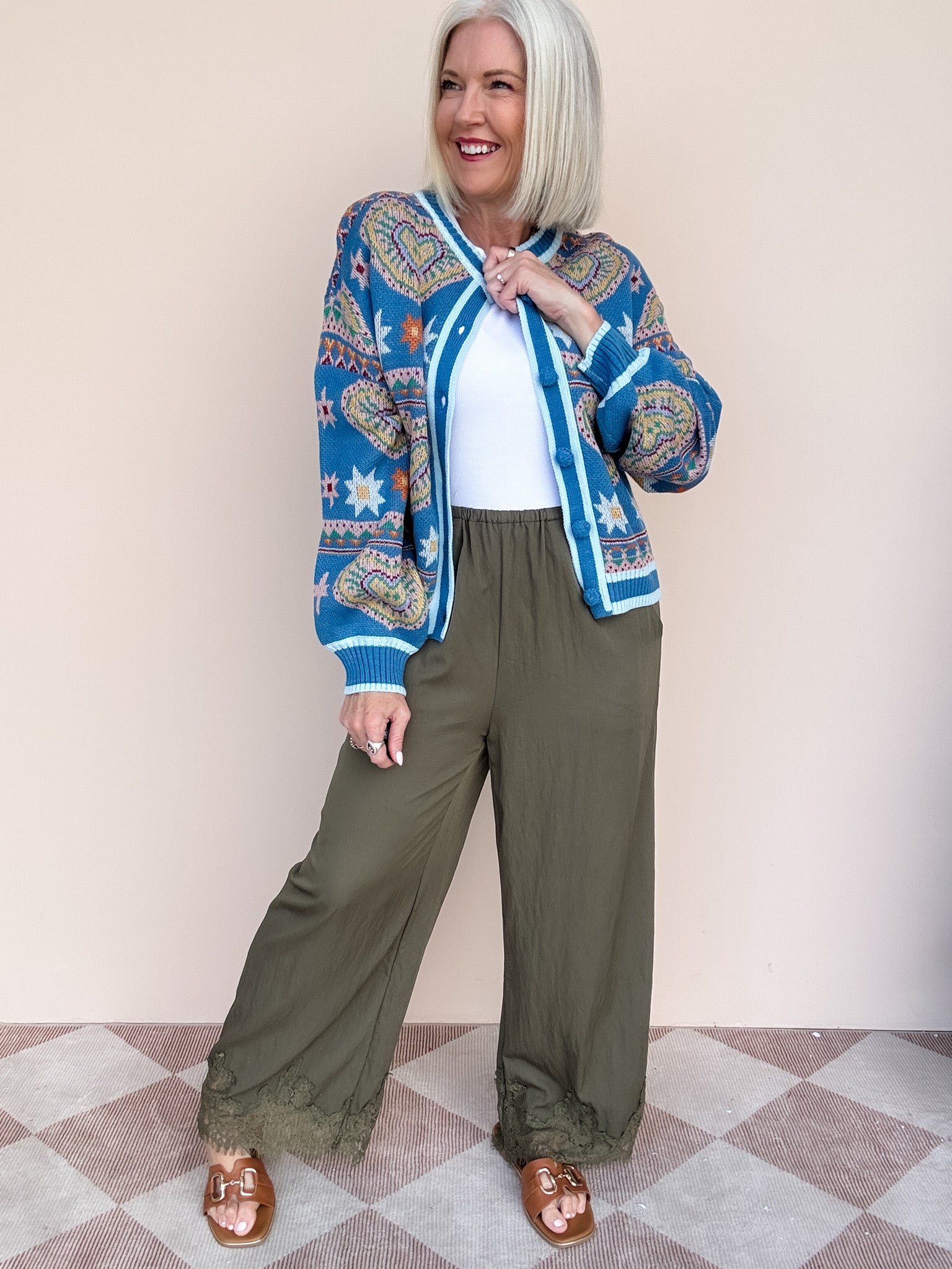 Lace & Easy Pants