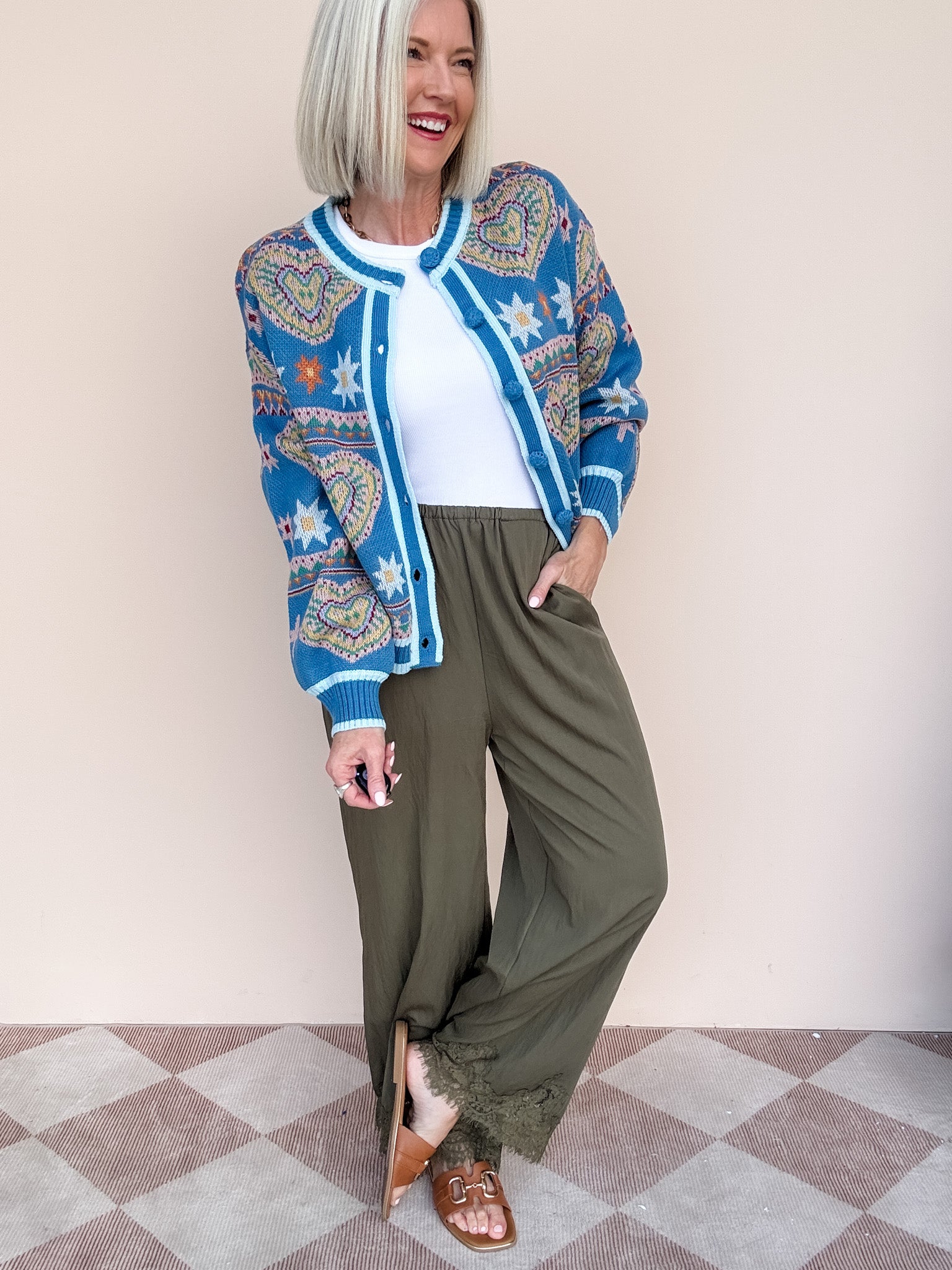 Lace & Easy Pants