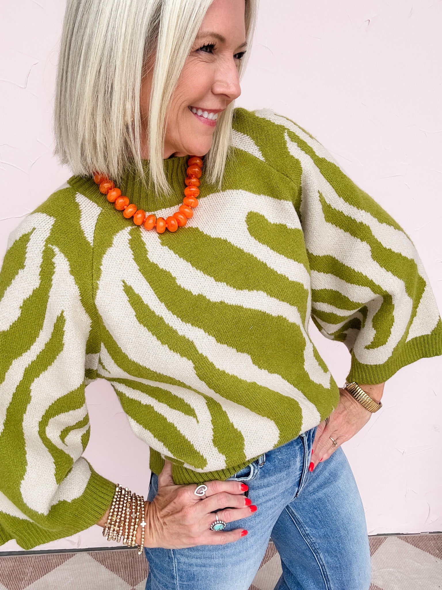 Home Team Necklace | Orange
