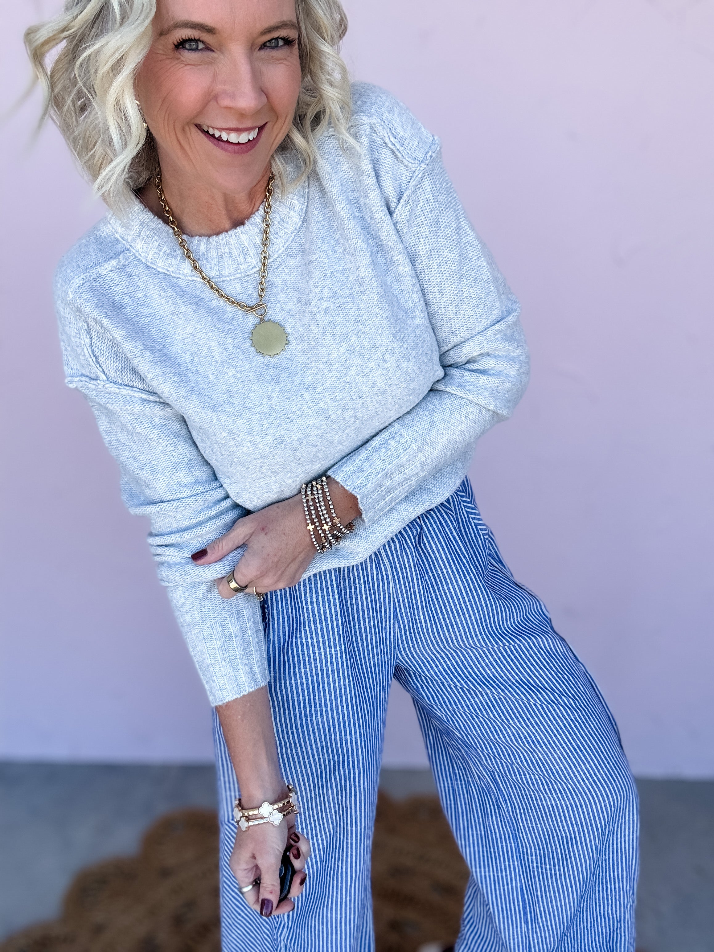 Glacier Glow Sweater