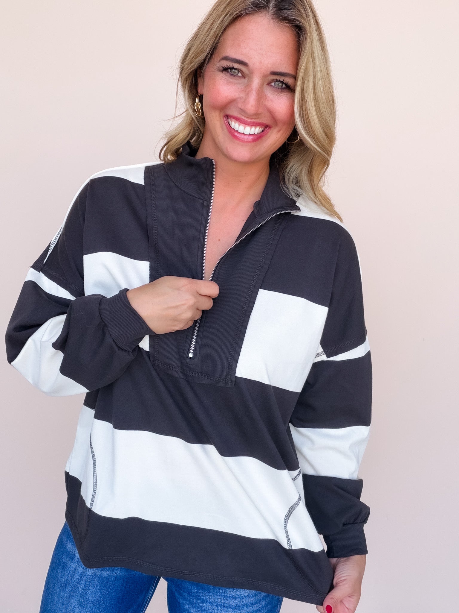Ink & Ivory Pullover