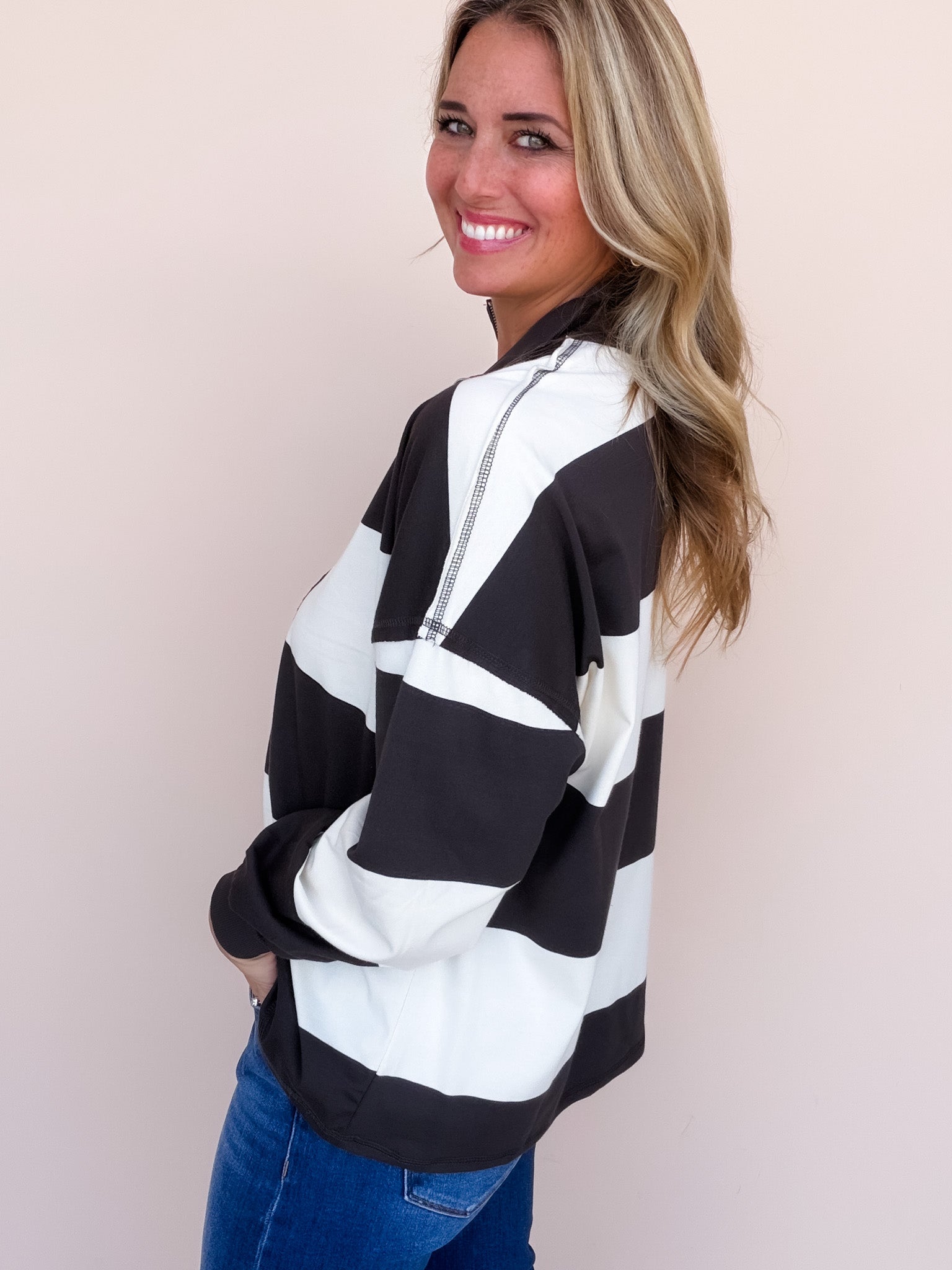 Ink & Ivory Pullover