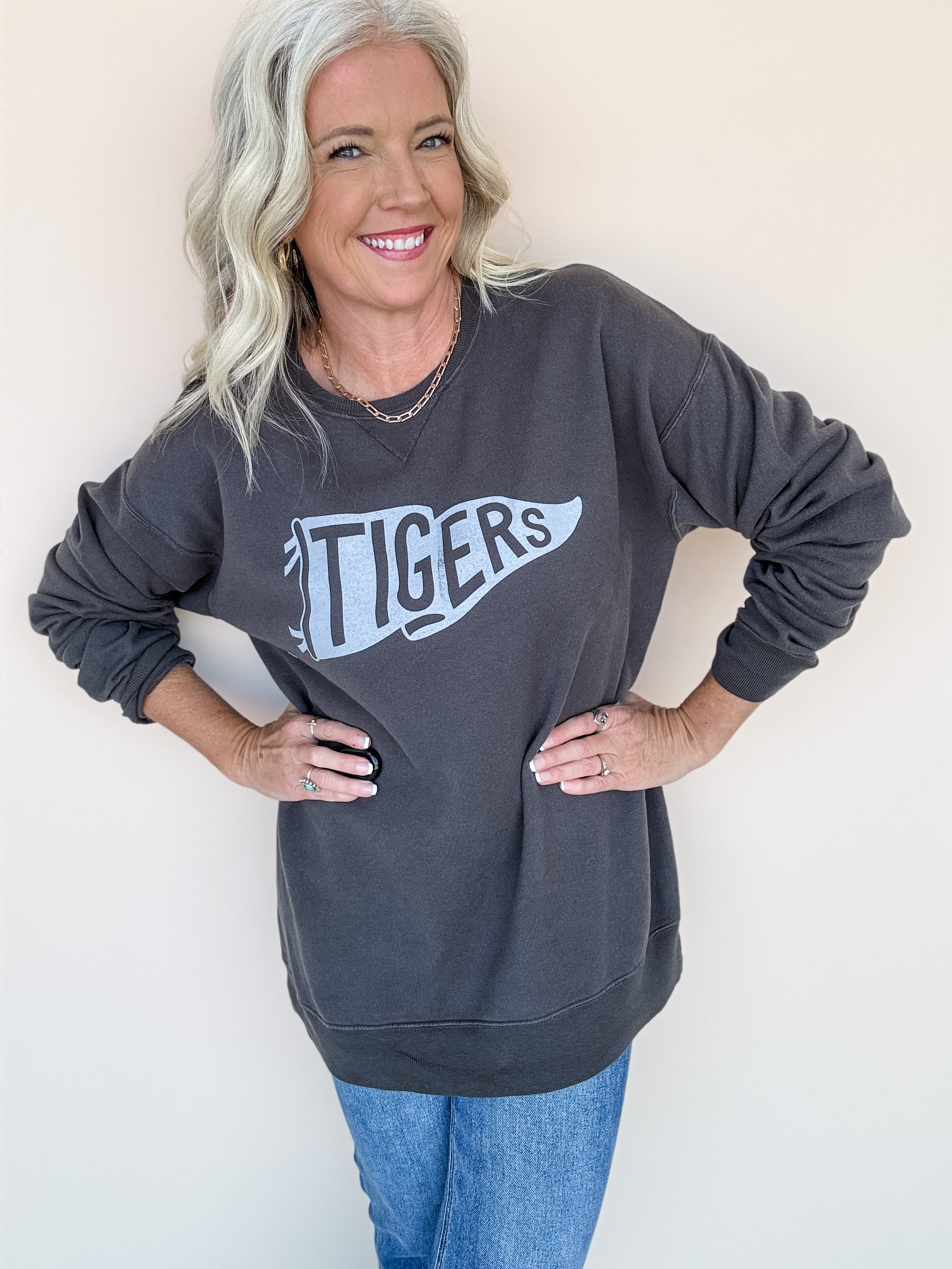 Tigers Pennant Pullover