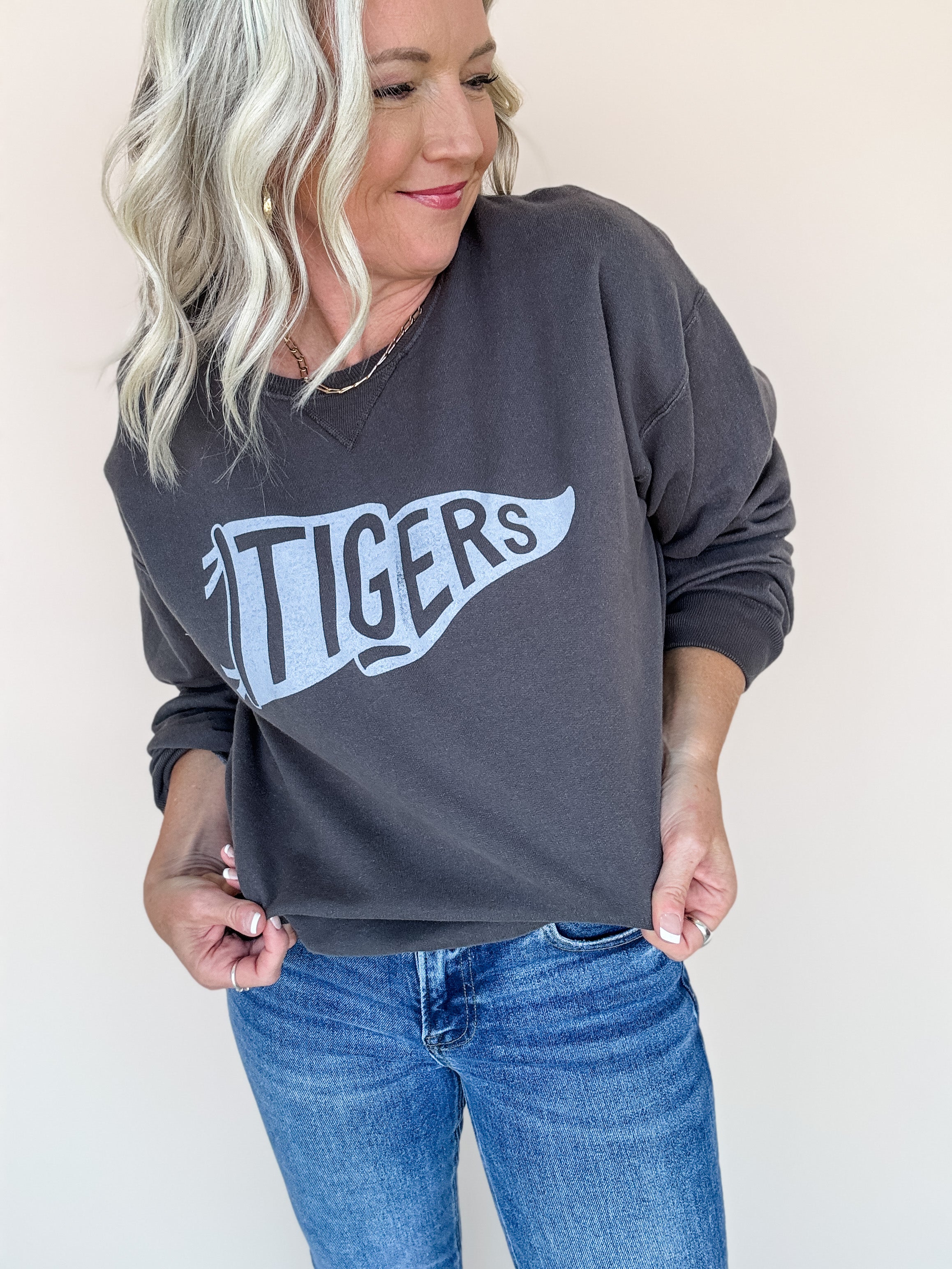 Tigers Pennant Pullover