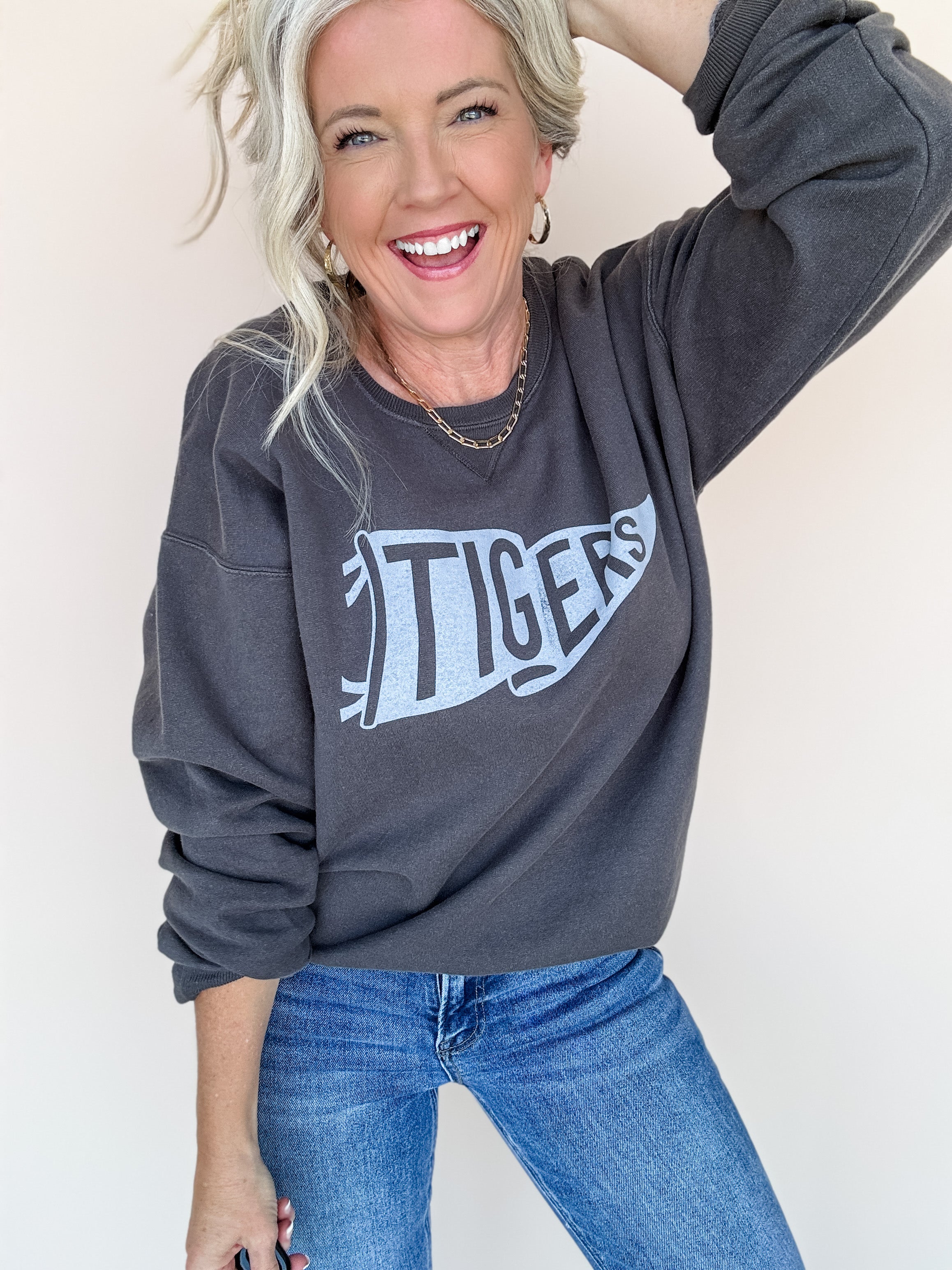 Tigers Pennant Pullover