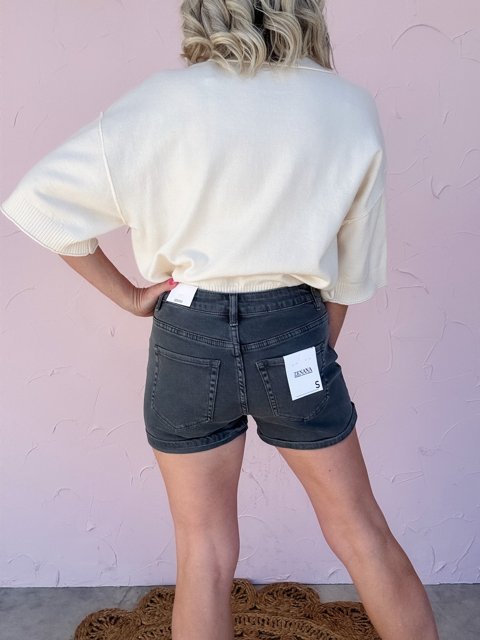 Sunwashed Denim Shorts
