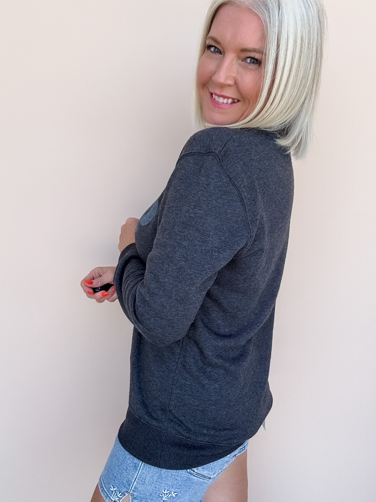 Gray DRIP Pullover