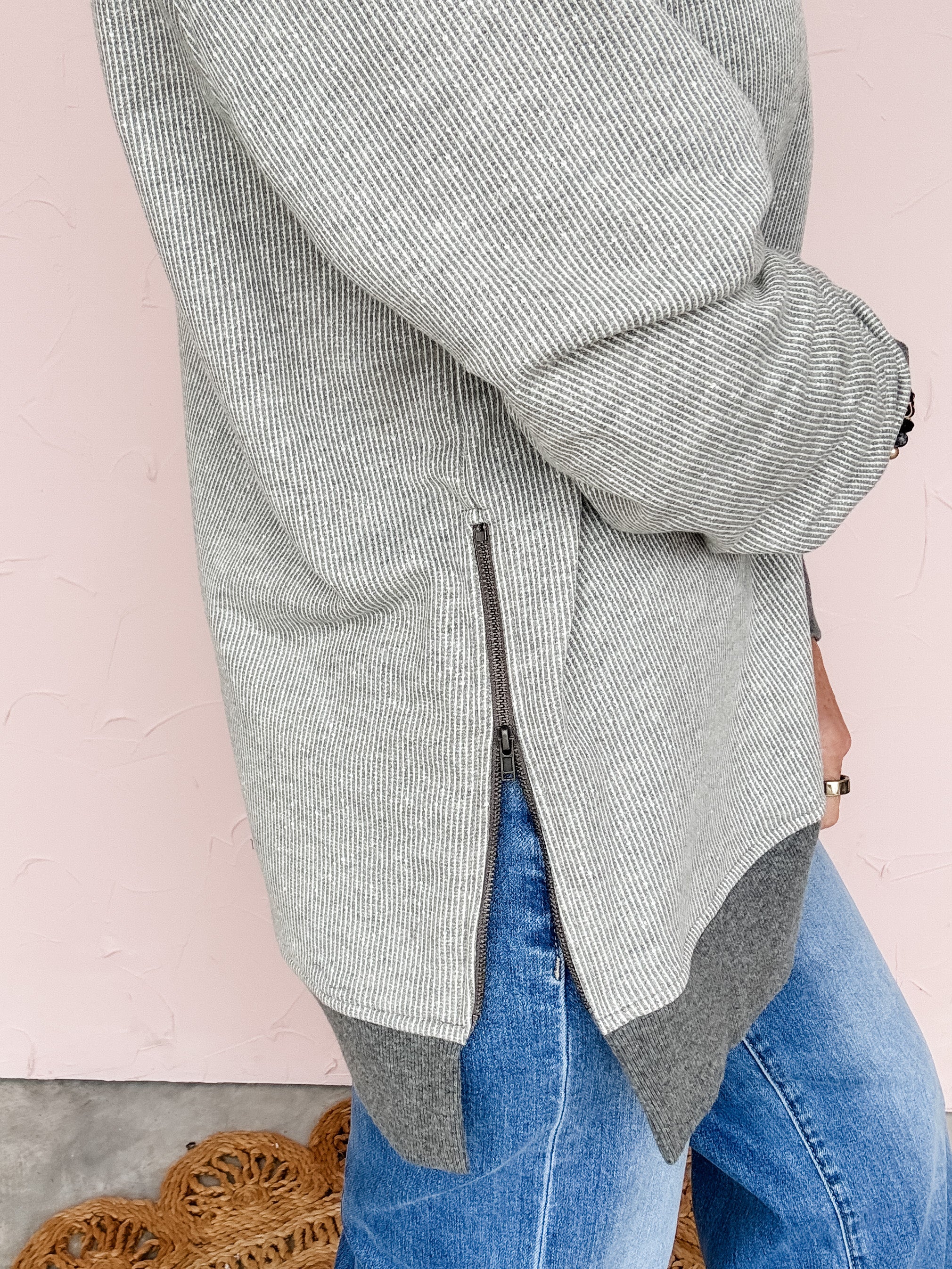 Switchback Zip Pullover