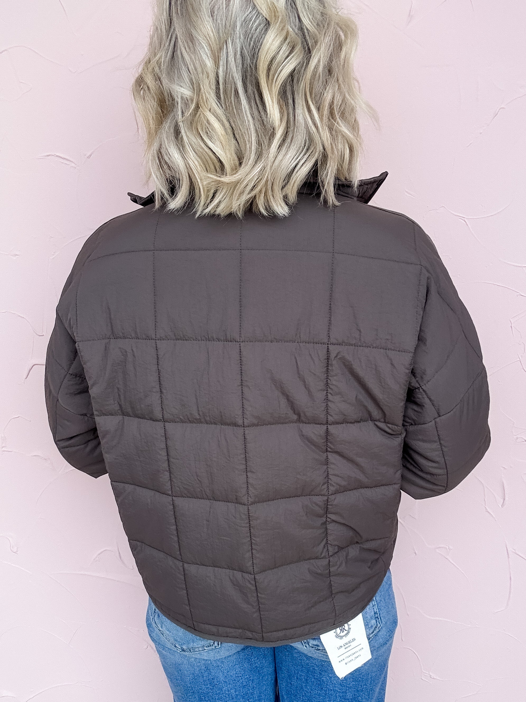 Northbound Quilted Cropped Jacket