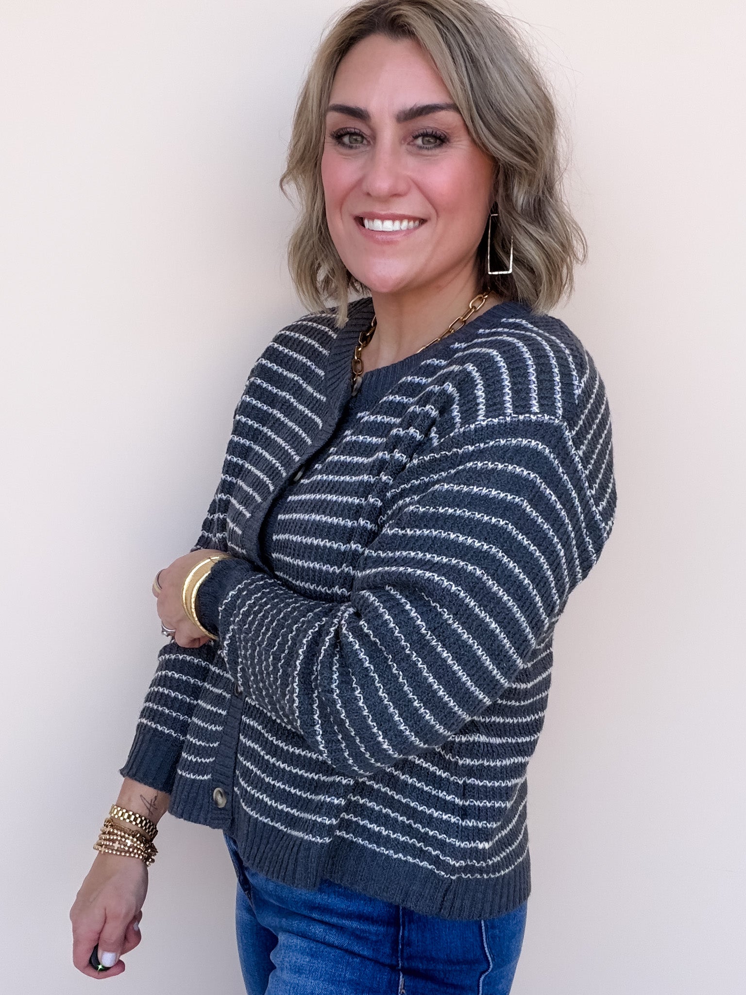 Slate & Swirl Cardigan
