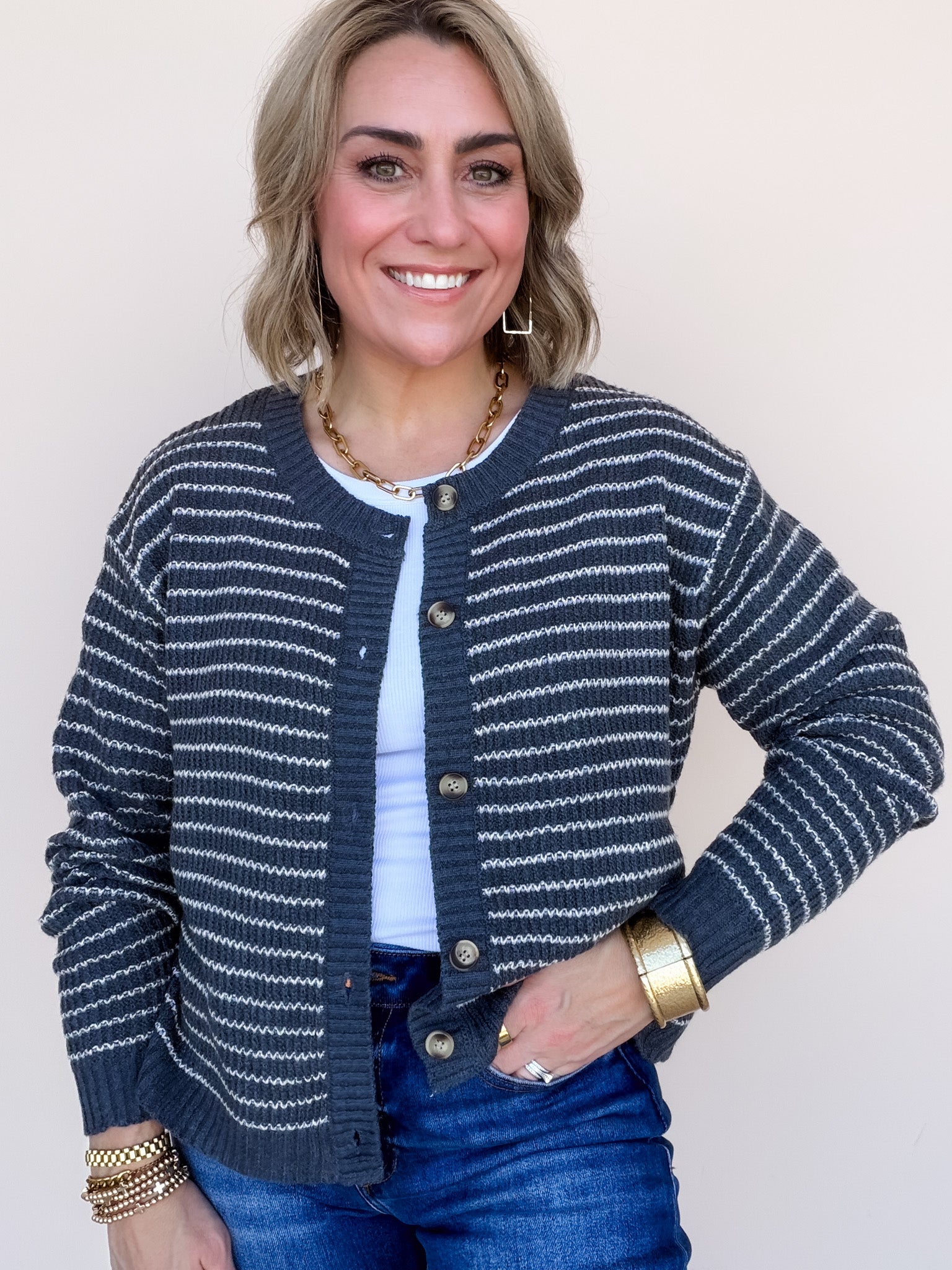 Slate & Swirl Cardigan