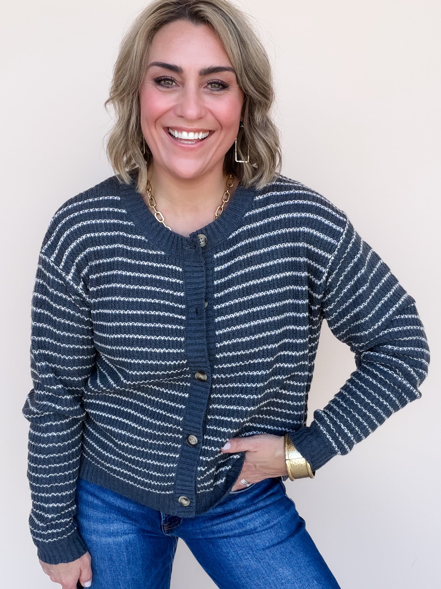 Slate & Swirl Cardigan