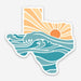 Gulf Coast Texas Sticker - Vintage Soul
