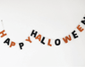 Happy Halloween Felt Banner - Vintage Soul