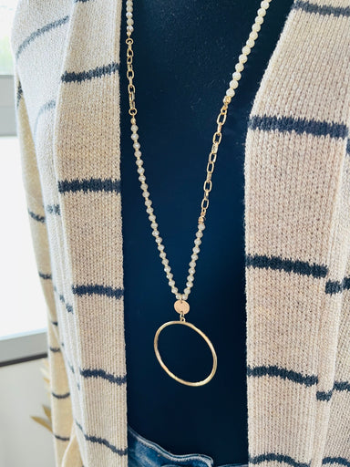 Haven Circle Pendant Necklace - Vintage Soul