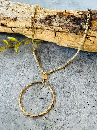 Haven Circle Pendant Necklace - Vintage Soul