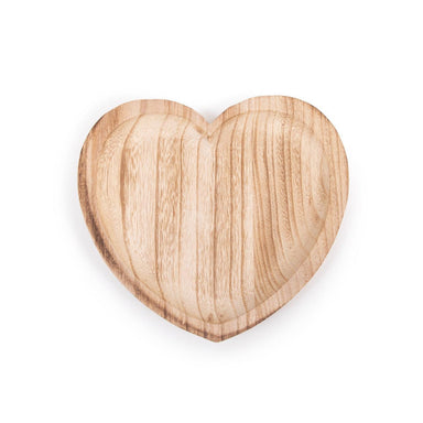 Heart Shaped Wooden Tray - Vintage Soul