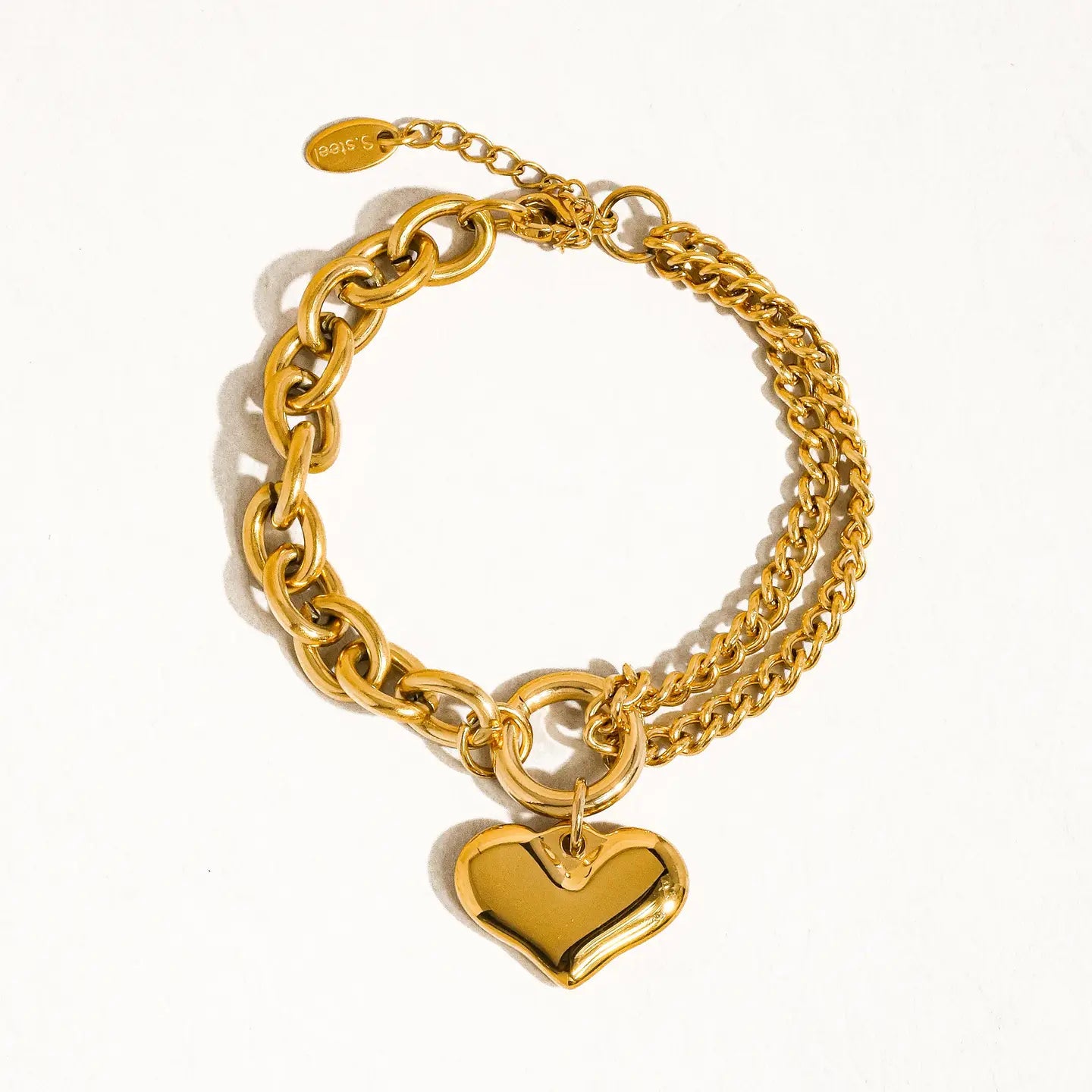 Allure Heart Chain Bracelet