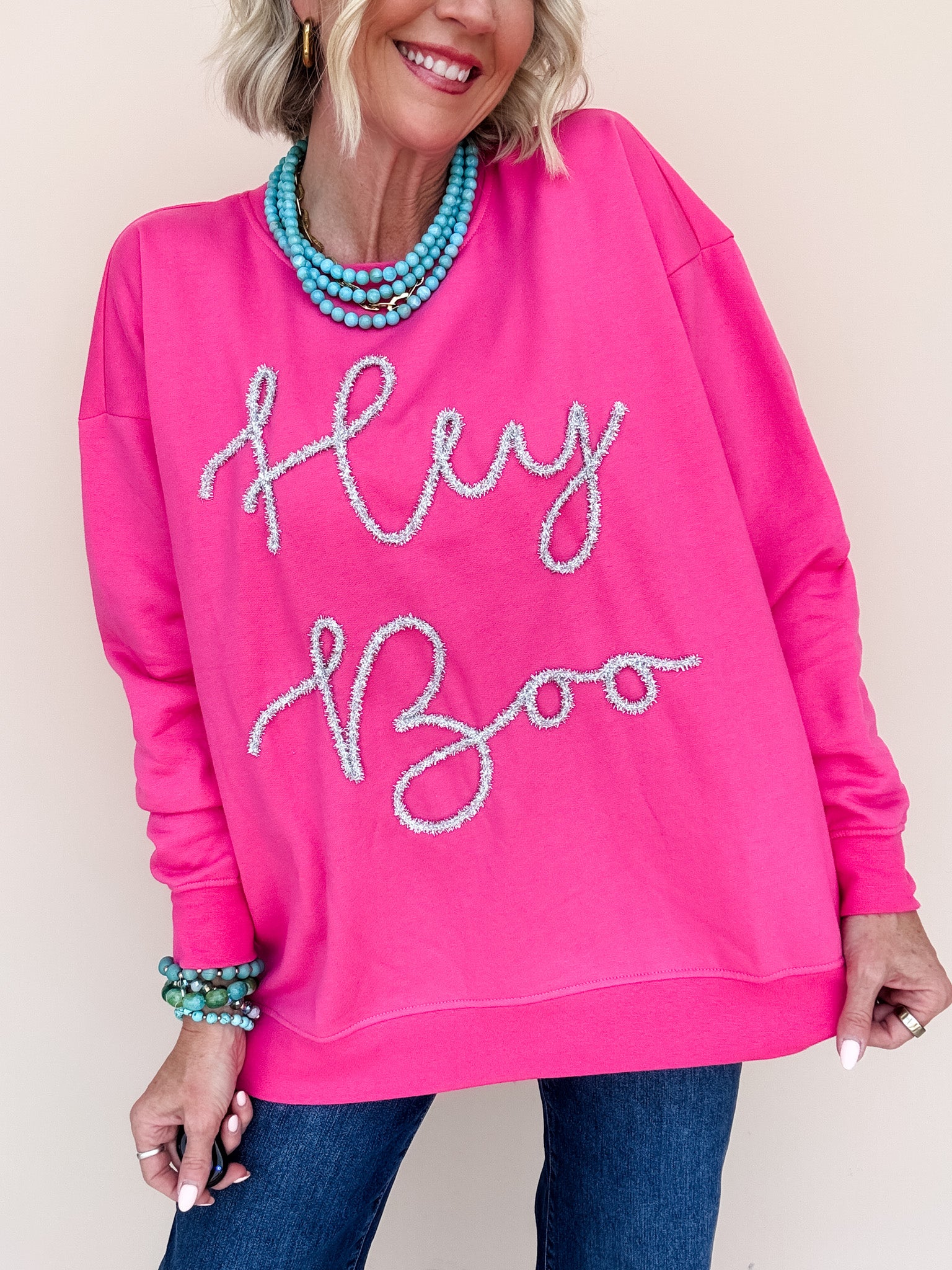 Hey Boo Pullover