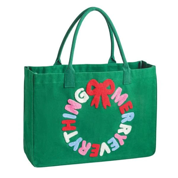 Merry Everything Boucle Tote