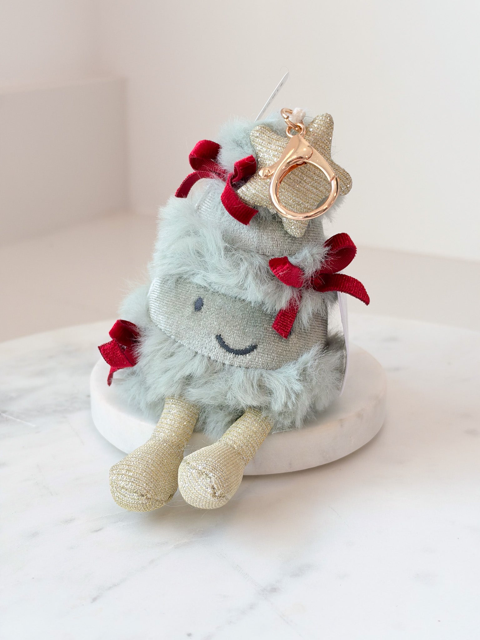 Holiday Plush Bag Charm