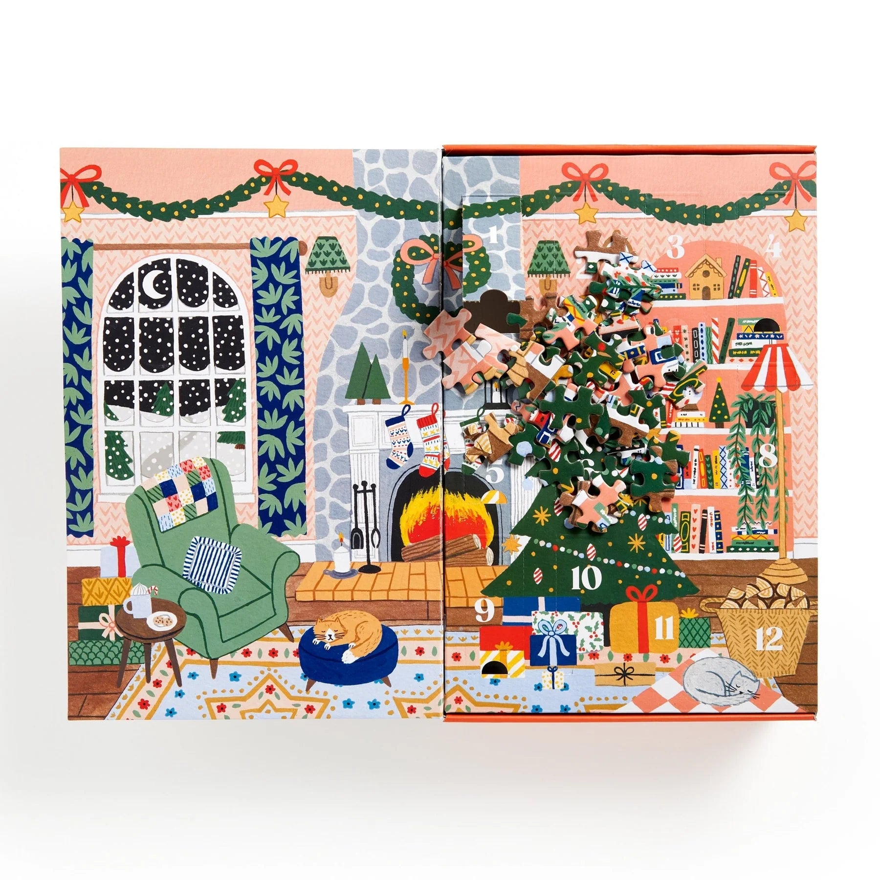 Home For The Holidays Advent Calendar Puzzle