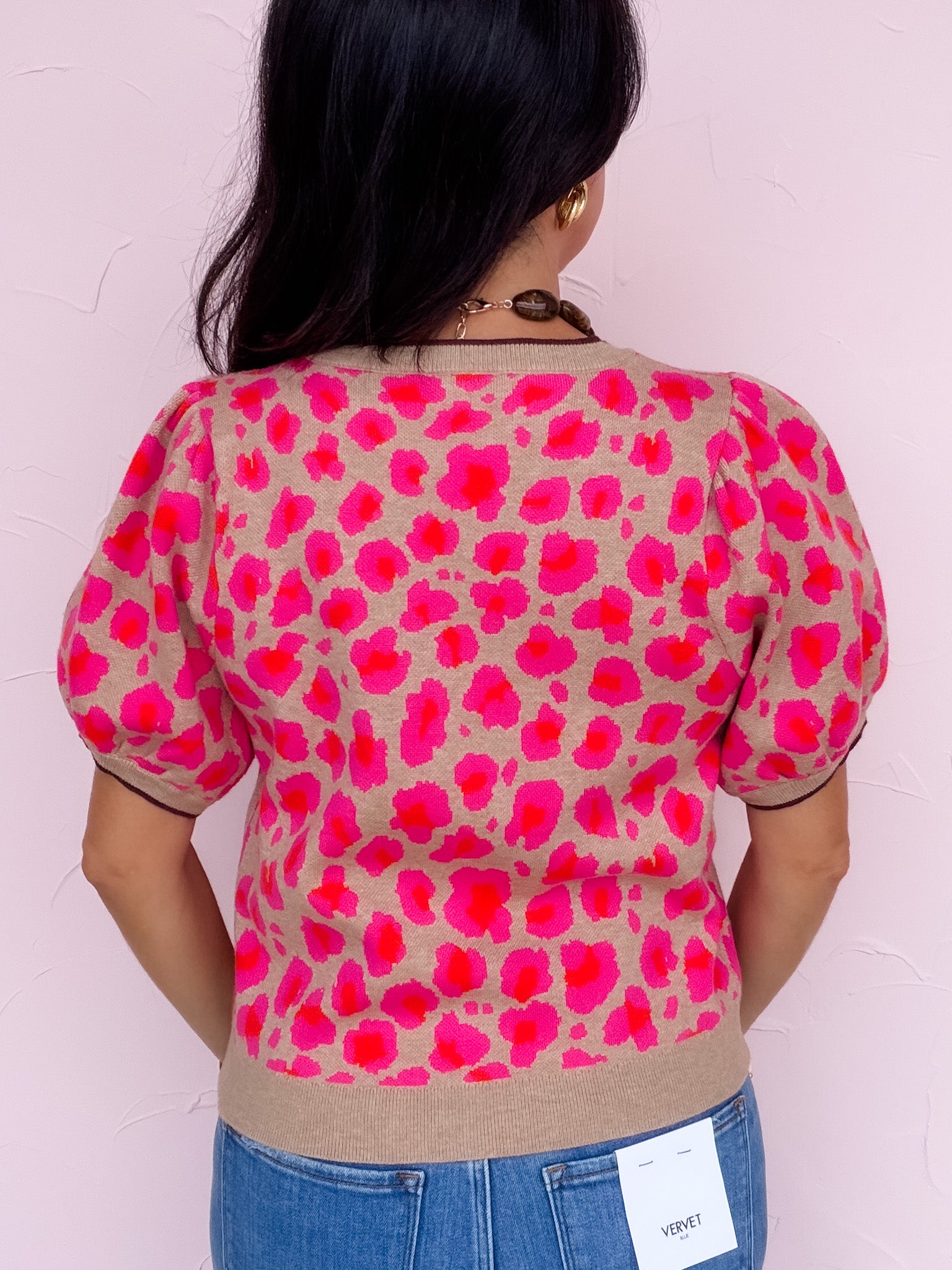 Wild Side Cardigan | Fuchsia