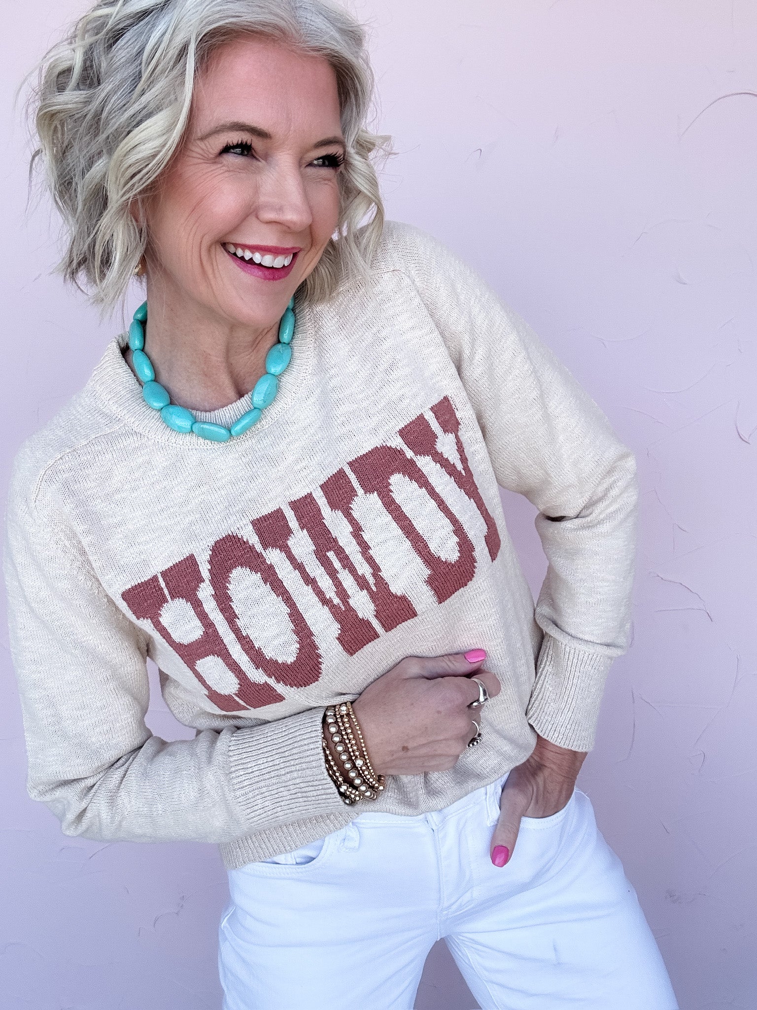 Howdy Knit Sweater