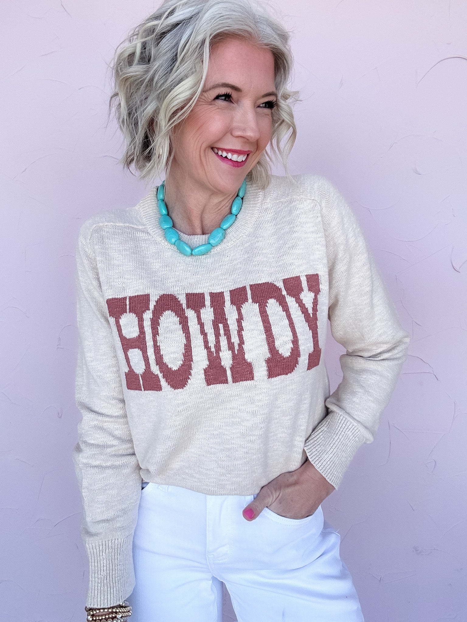 Howdy Knit Sweater