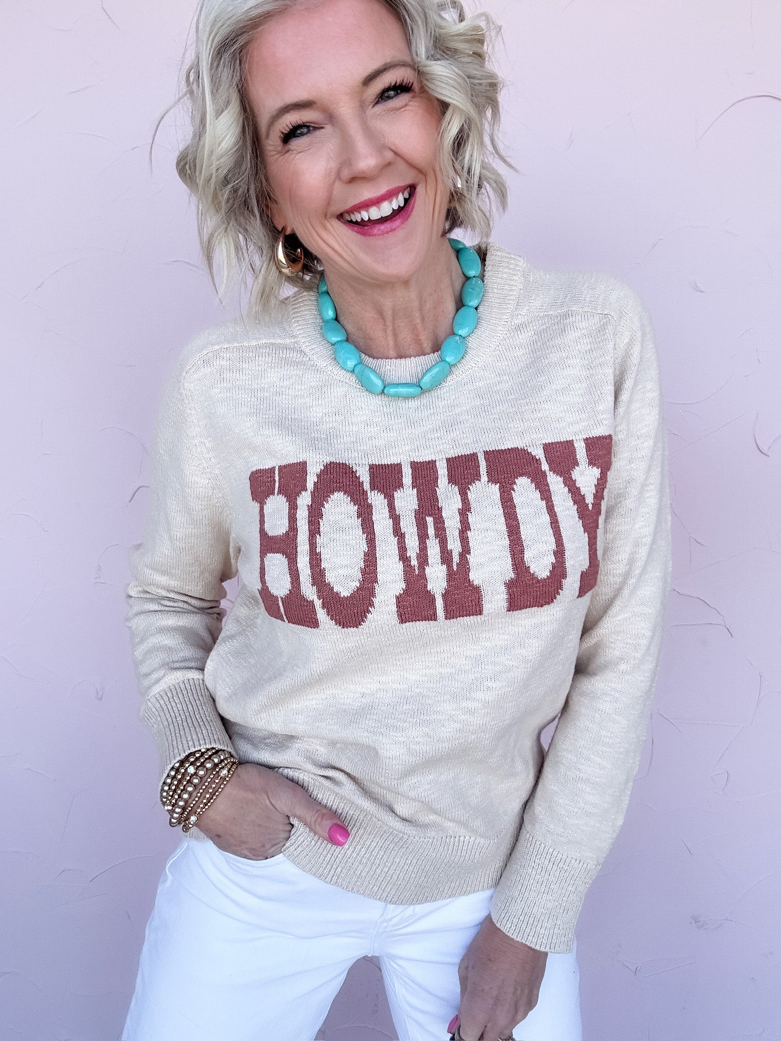 Howdy Knit Sweater