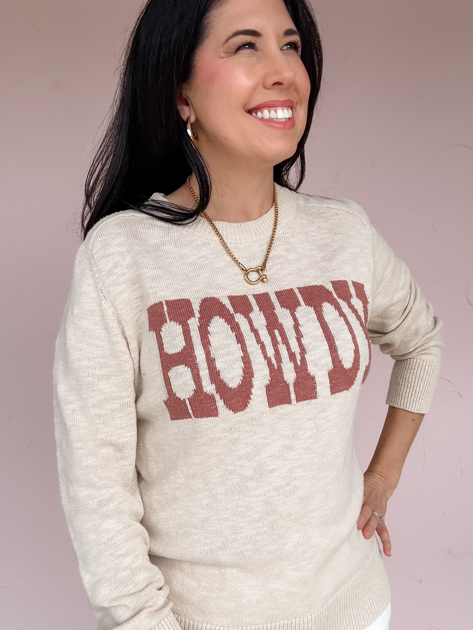 Howdy Knit Sweater