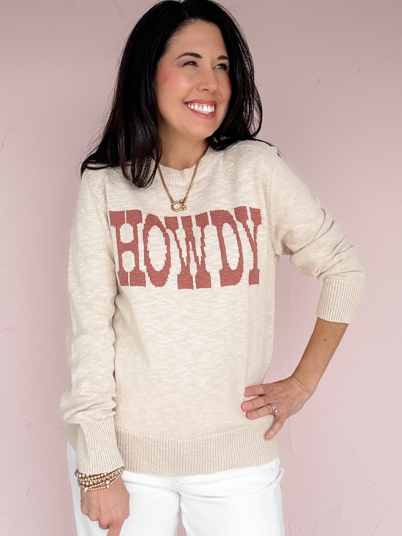 Howdy Knit Sweater