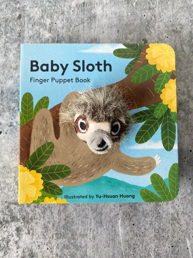 Baby Sloth Finger Puppet Book - Vintage Soul