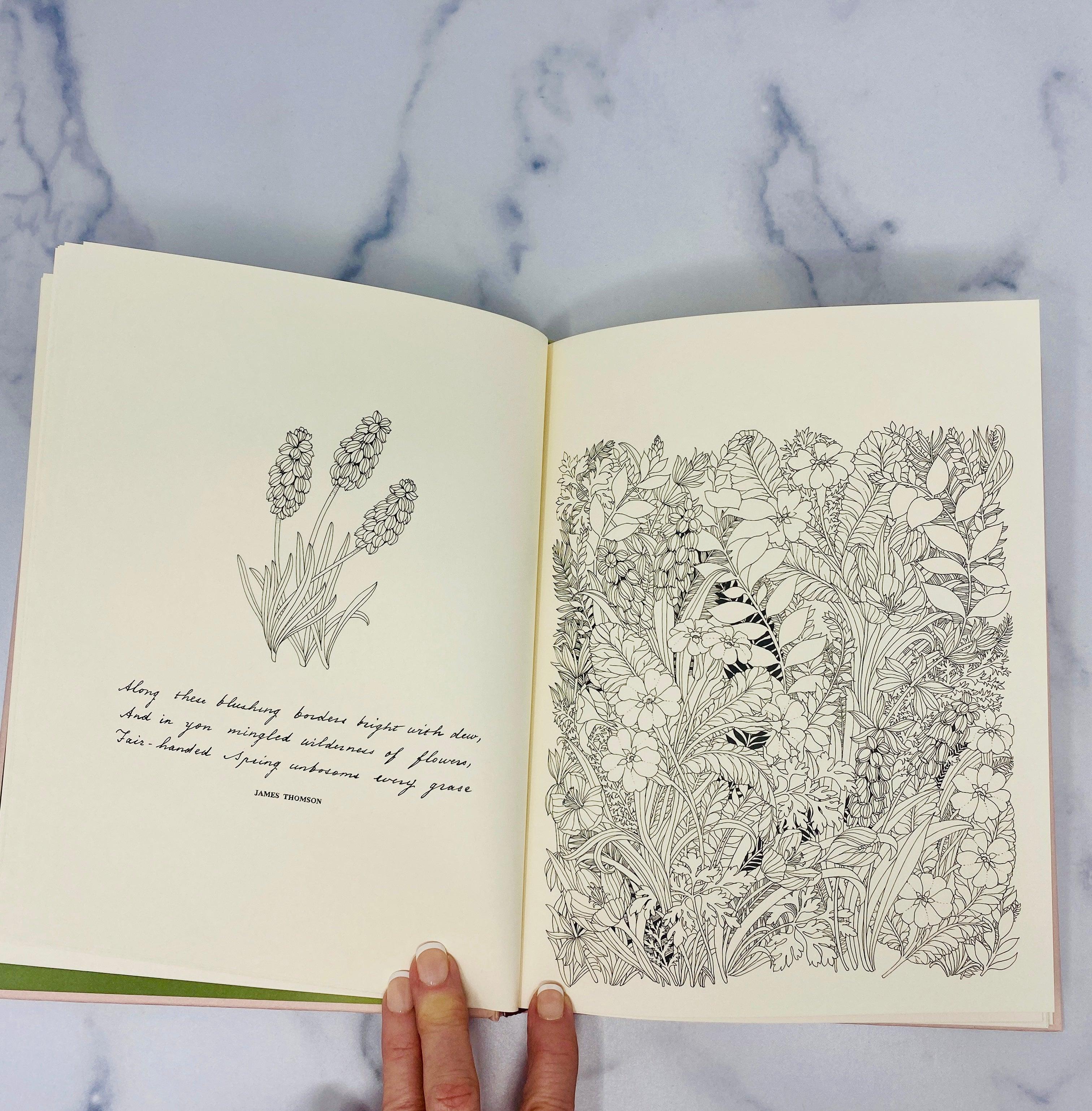 The Flower Year Coloring Book - Vintage Soul