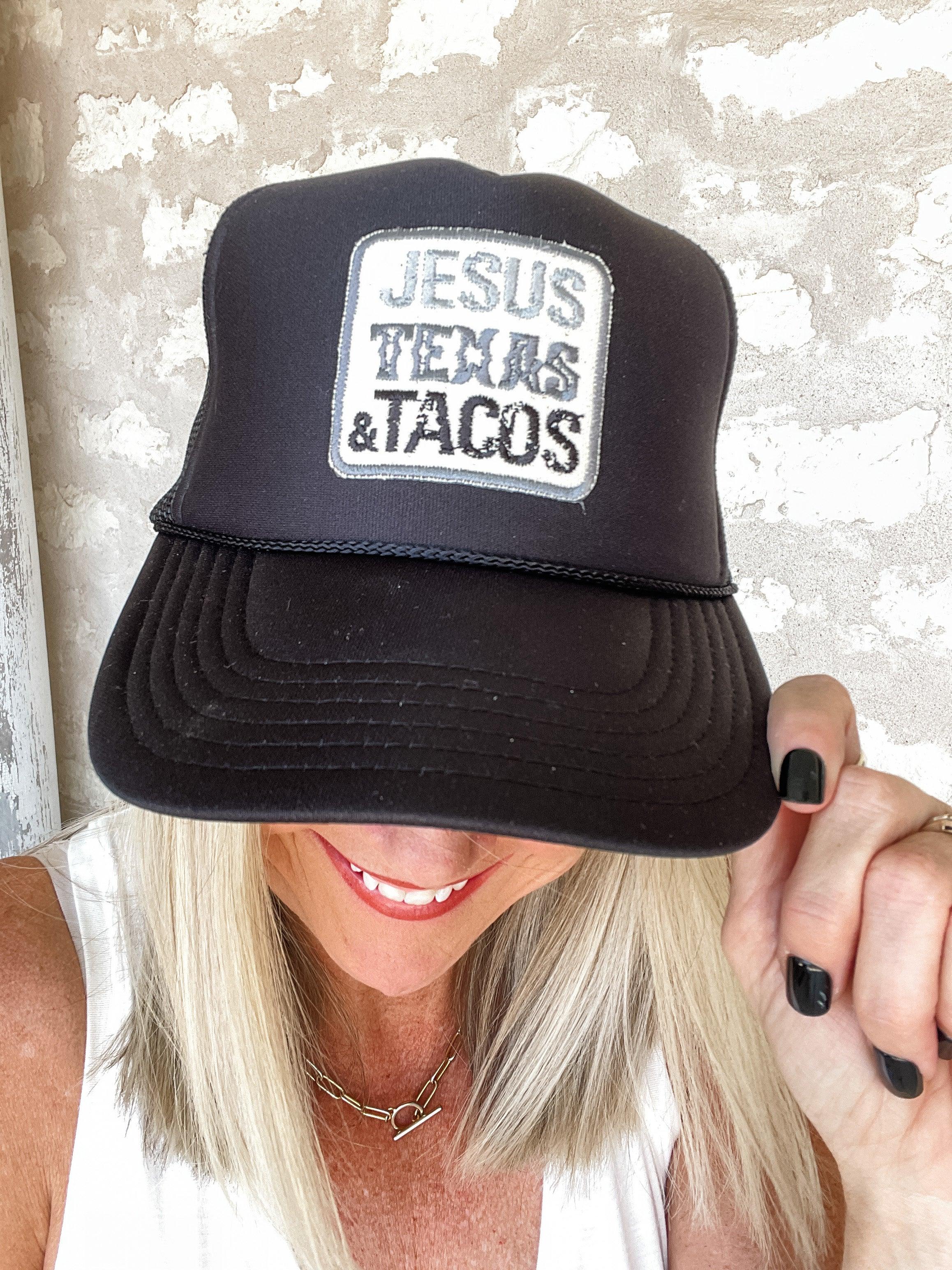 Jesus, Texas, & Tacos Trucker Hat - Vintage Soul