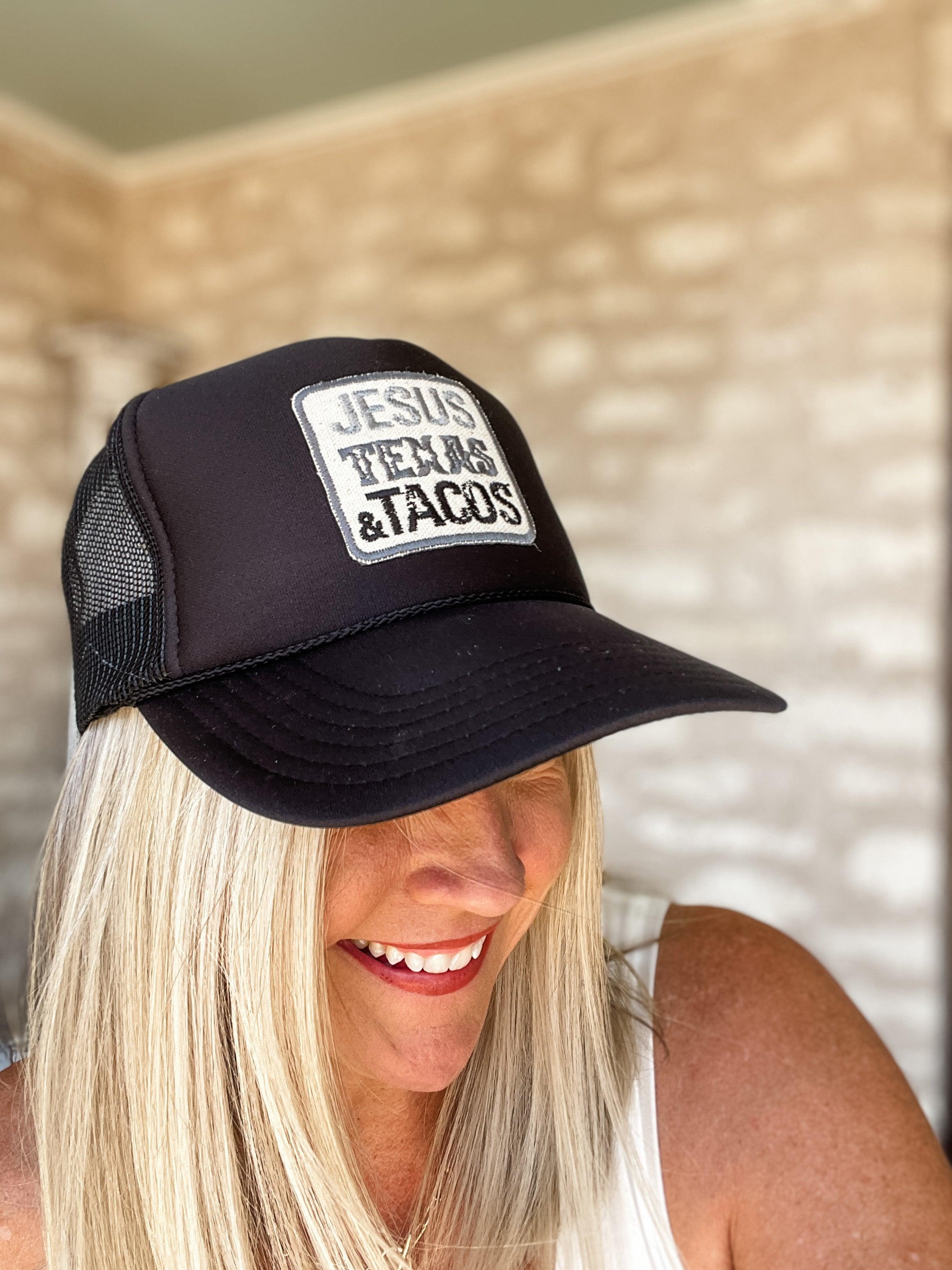 Jesus, Texas, & Tacos Trucker Hat - Vintage Soul