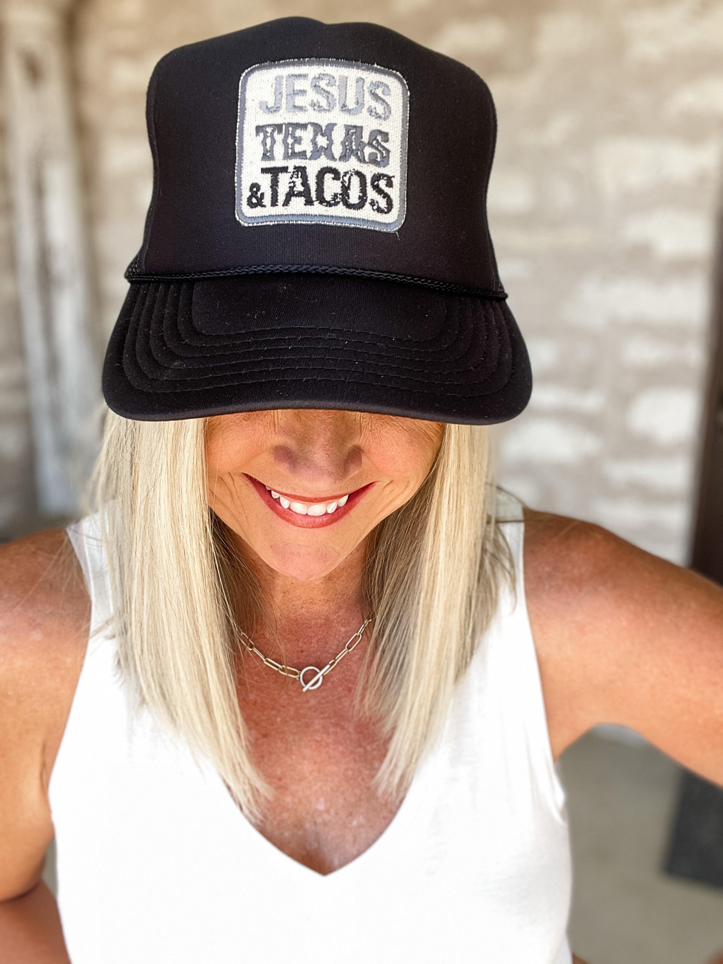 Jesus, Texas, & Tacos Trucker Hat - Vintage Soul