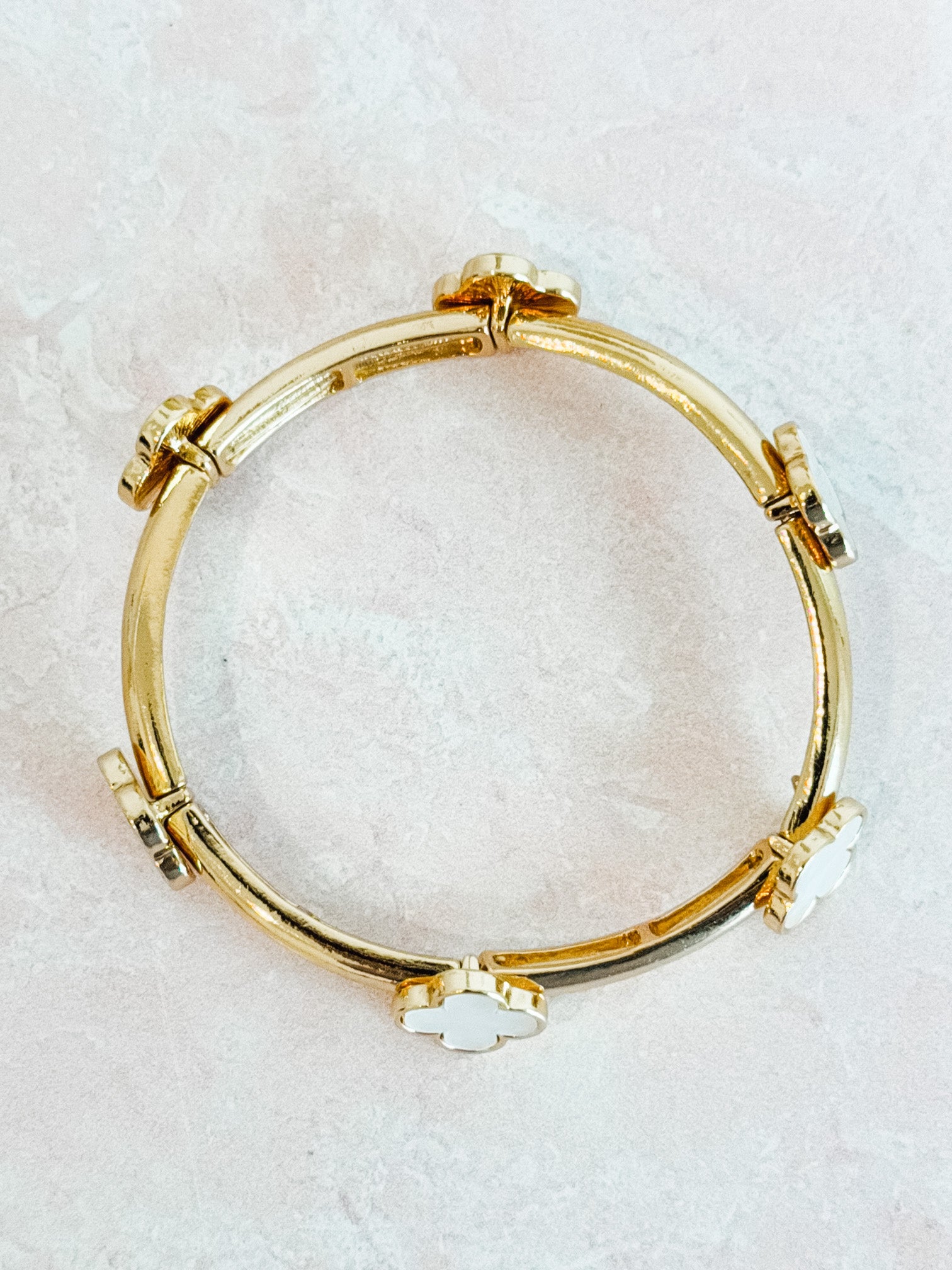 Clover Studded Bracelet