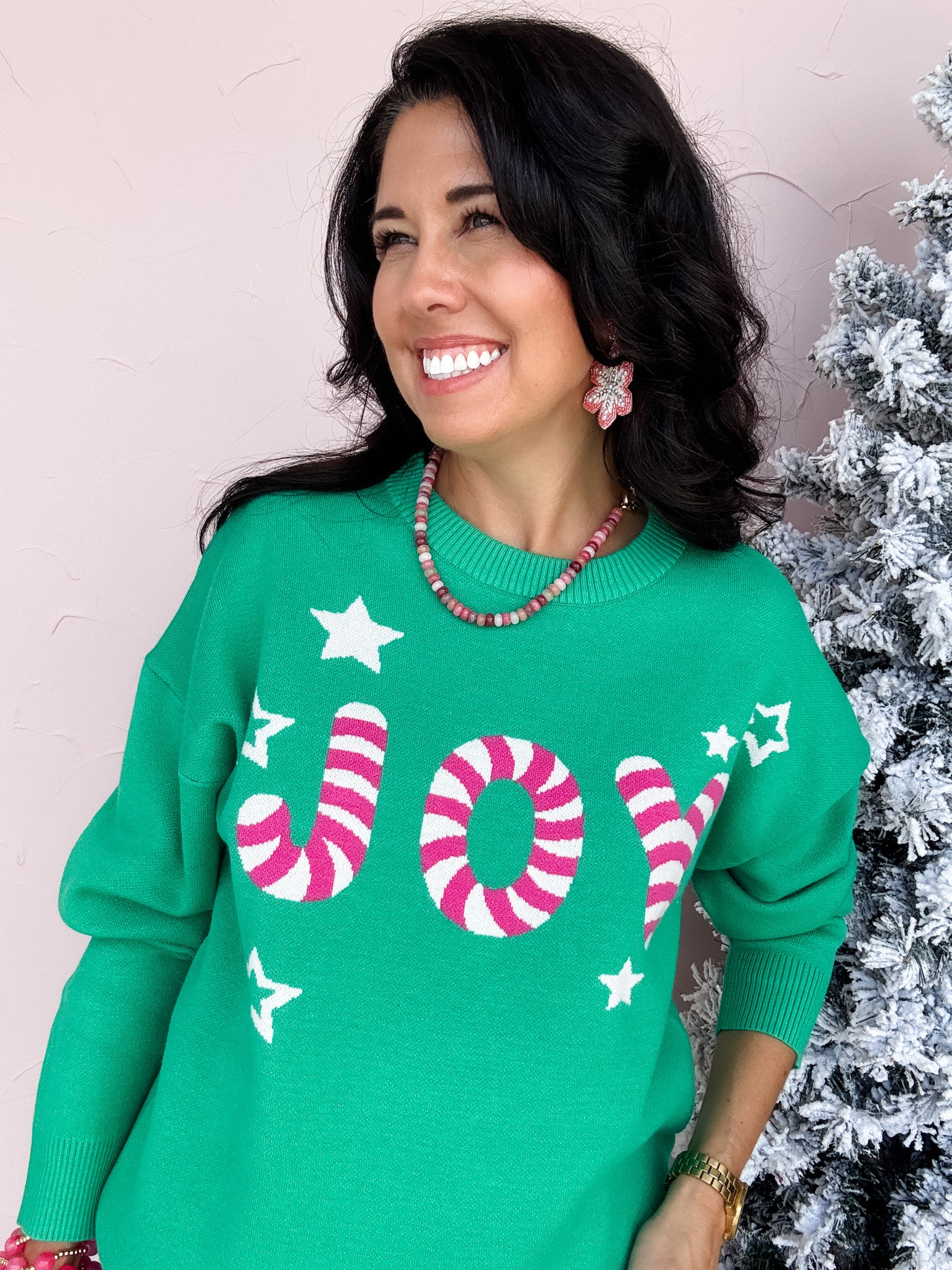 Peppermint Joy Sweater