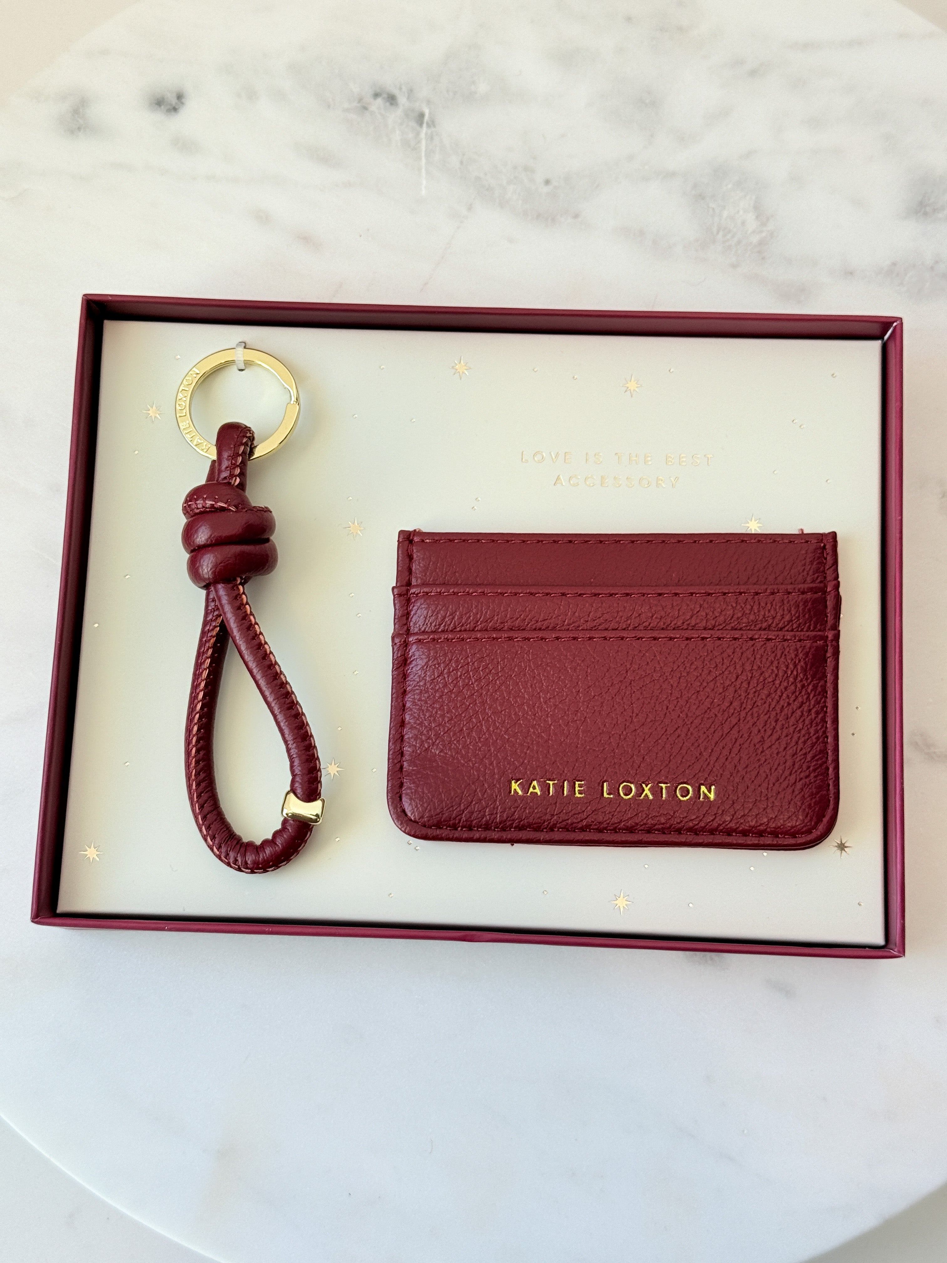 Katie Loxton Keychain / Cardholder Gift Set