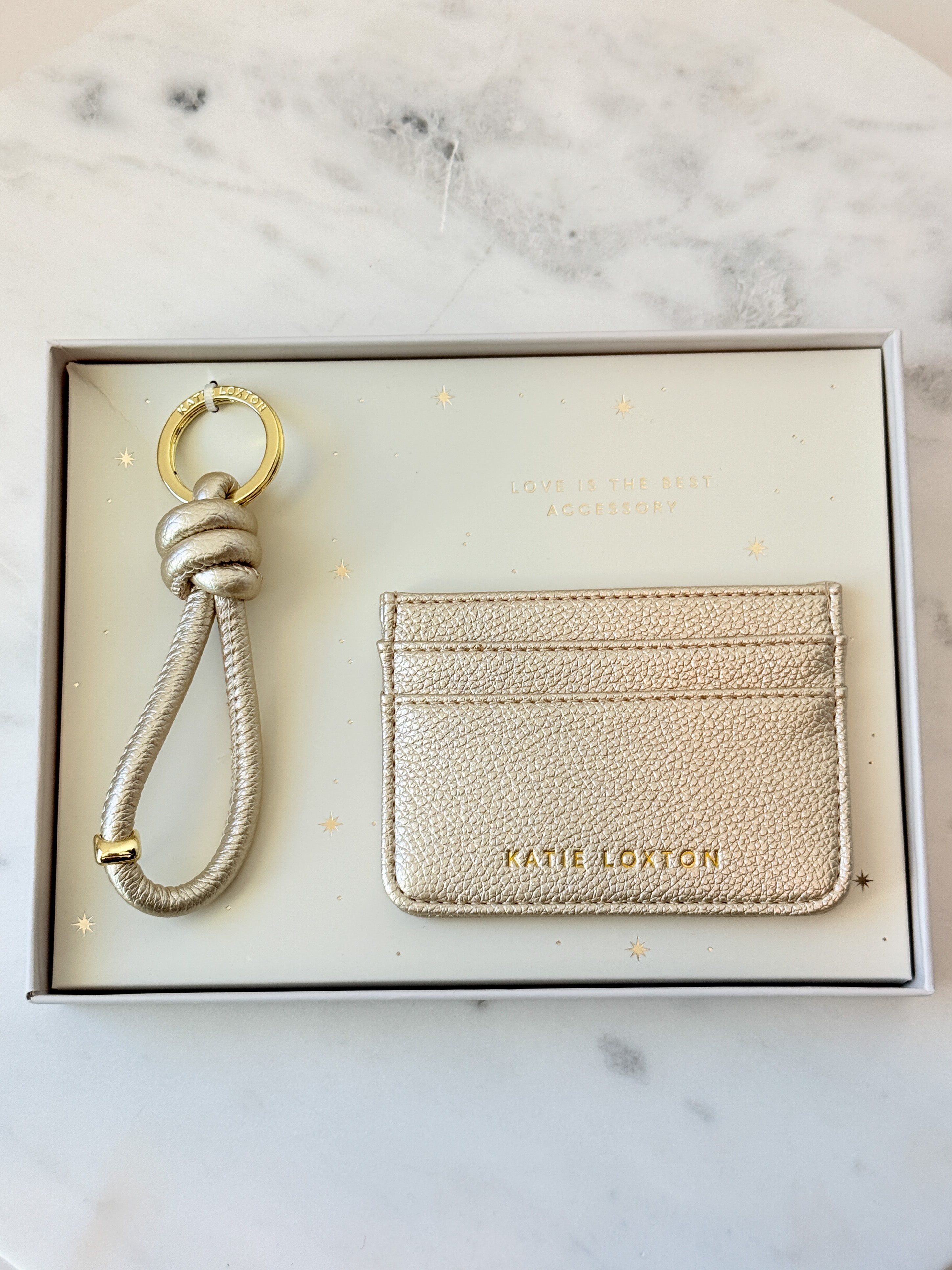 Katie Loxton Keychain / Cardholder Gift Set
