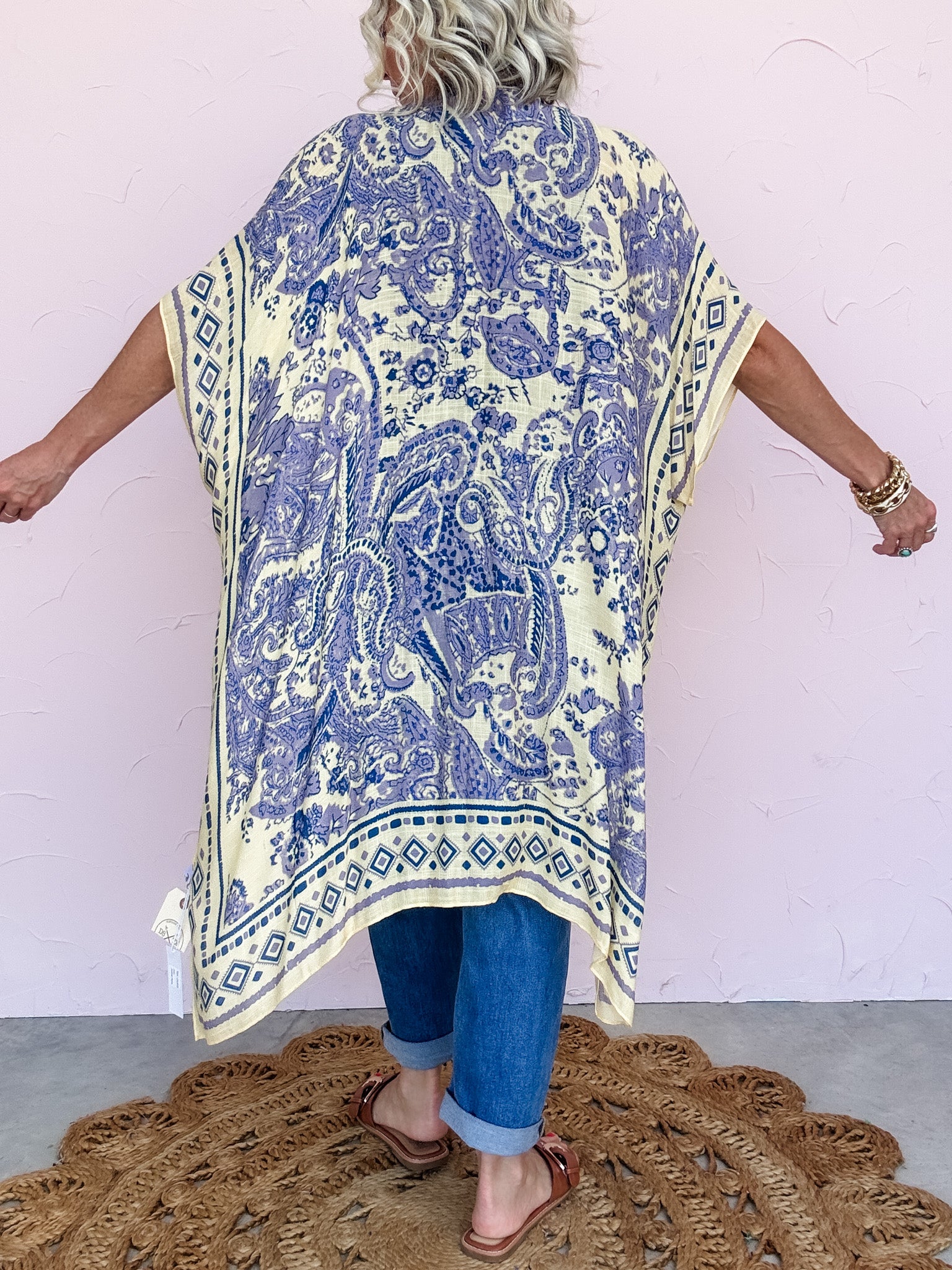 Lavender Loom Kimono