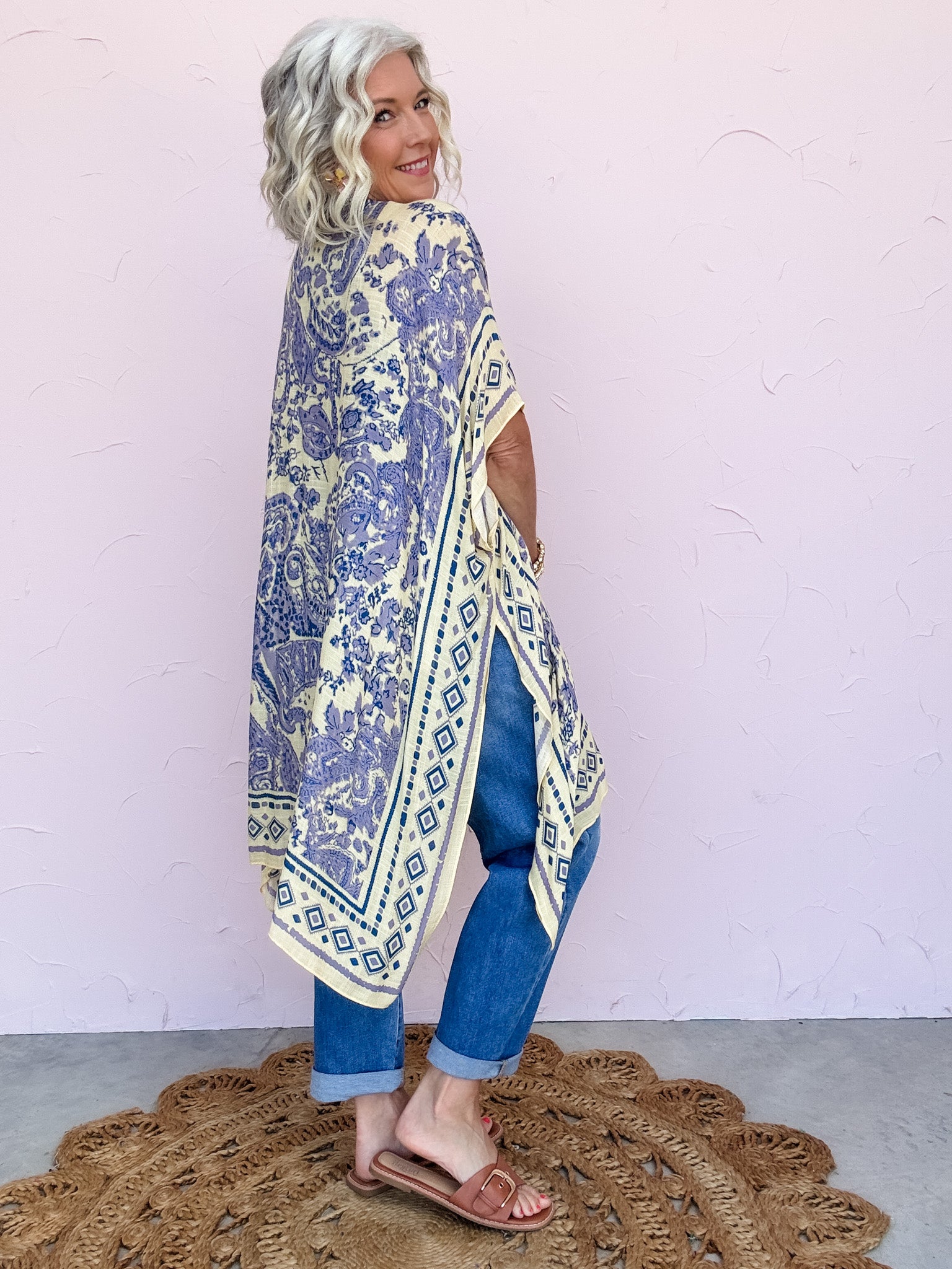 Lavender Loom Kimono
