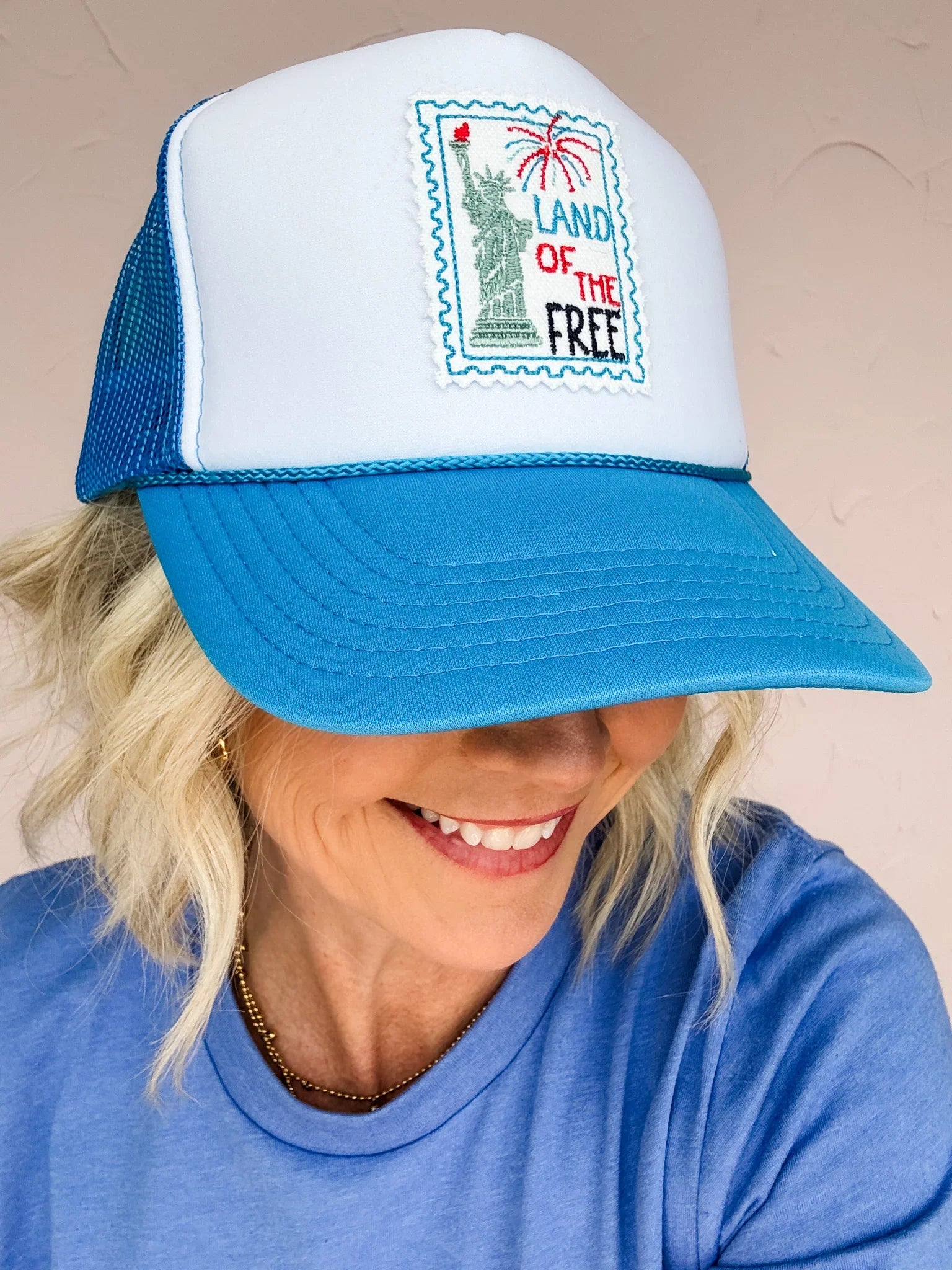 Freedom Stamp Trucker Hat