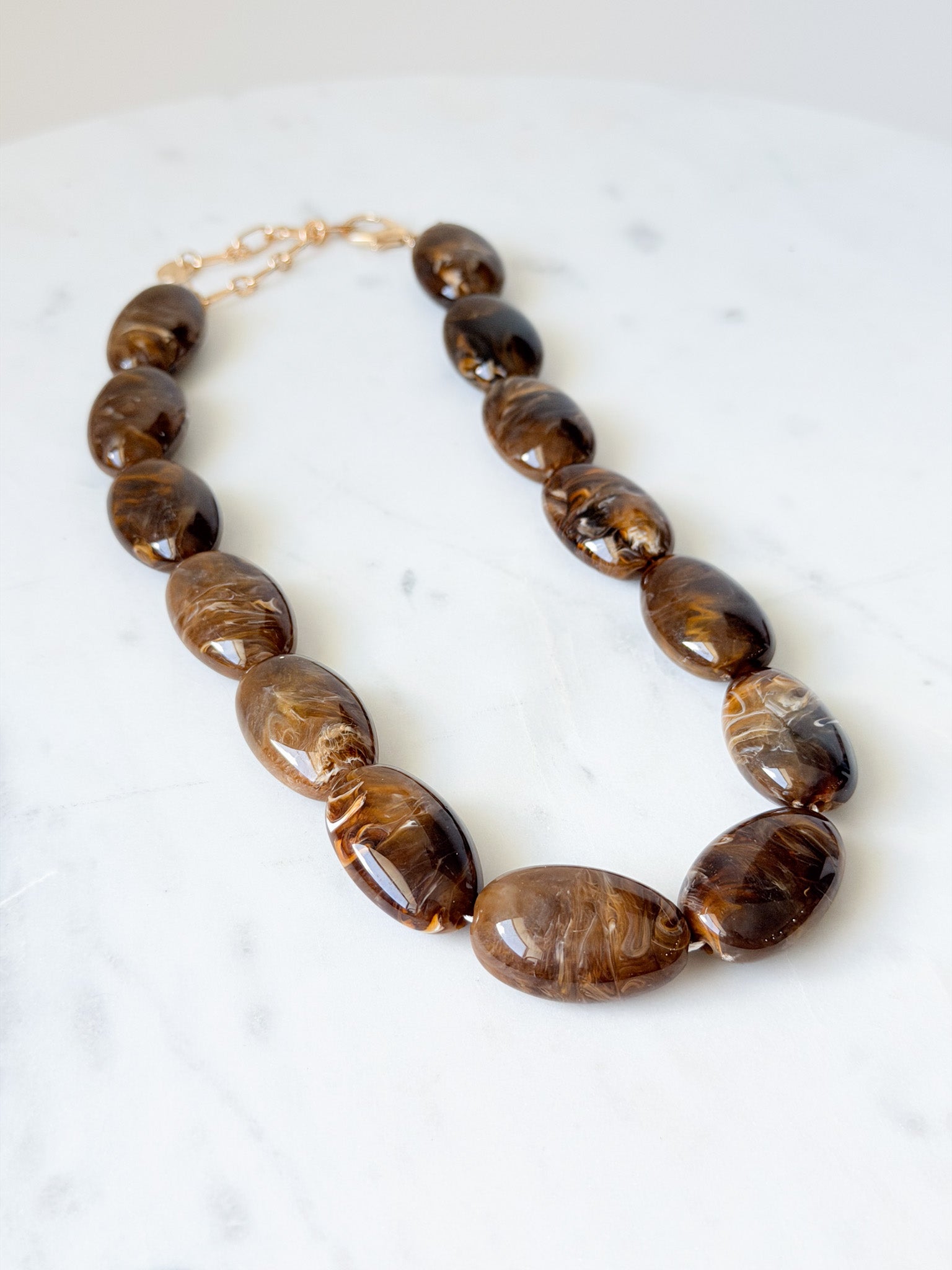 Big Sky Necklace | Dark Brown