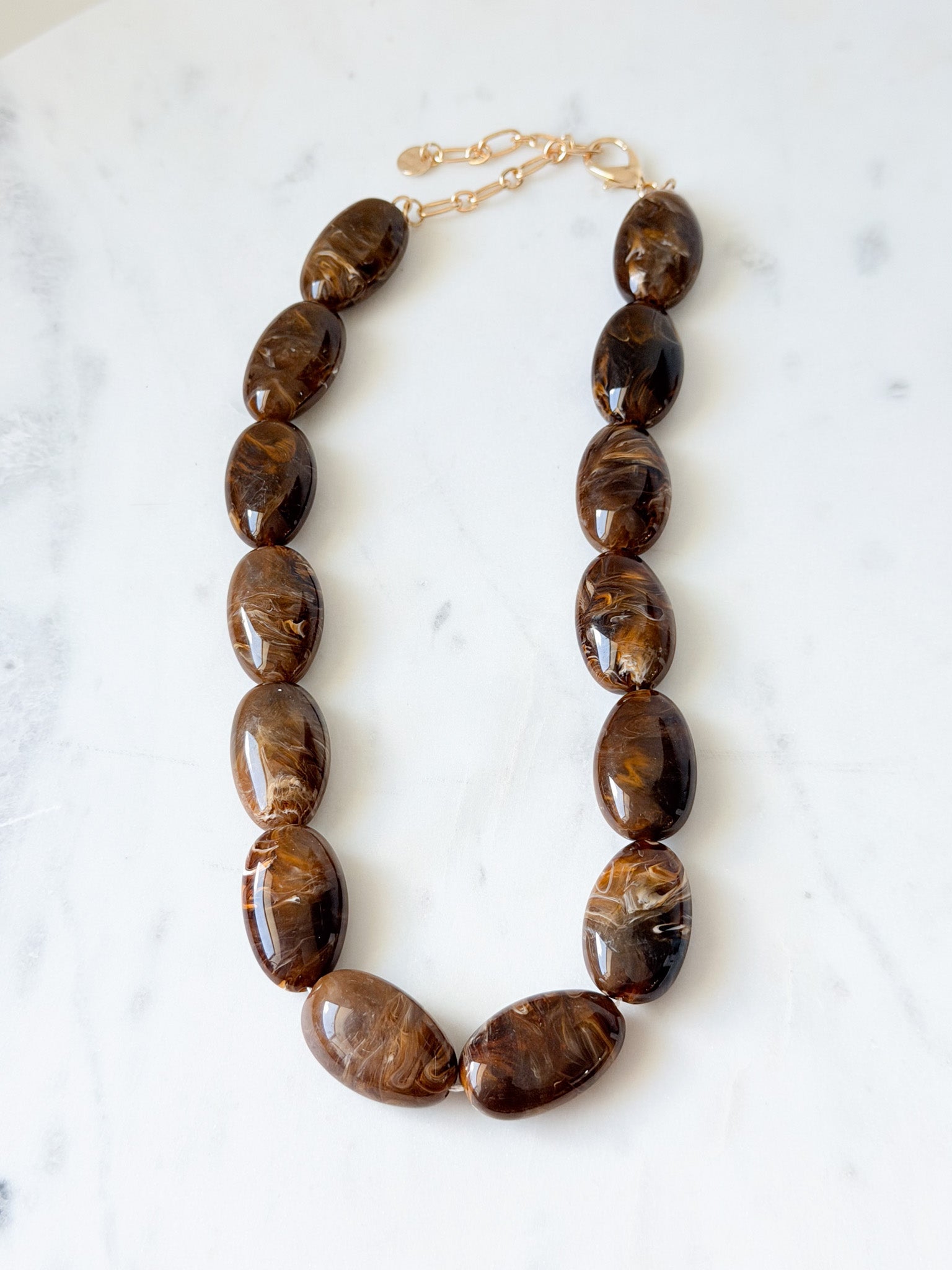 Big Sky Necklace | Dark Brown