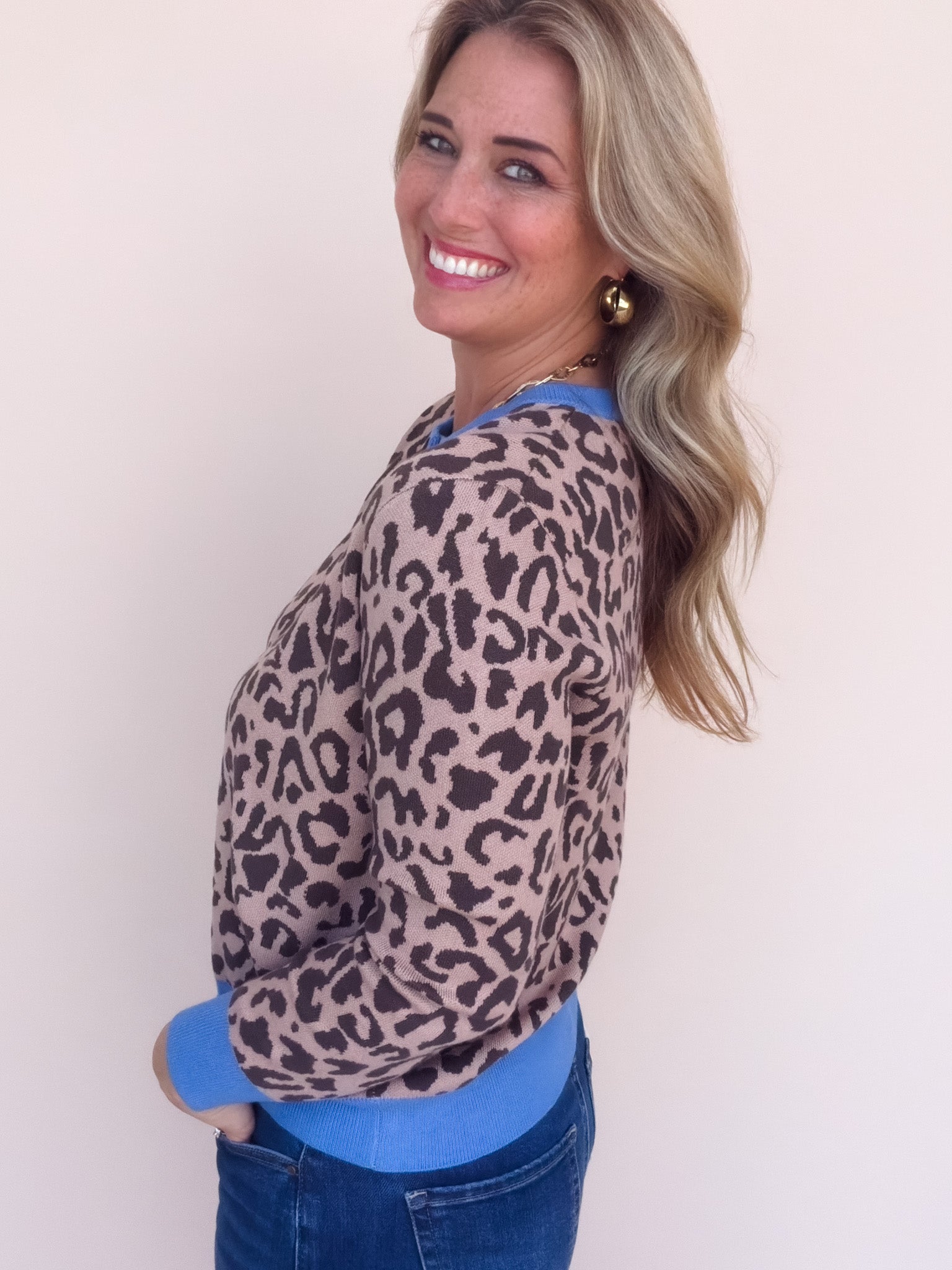 Natural Instinct Cardigan | Blue